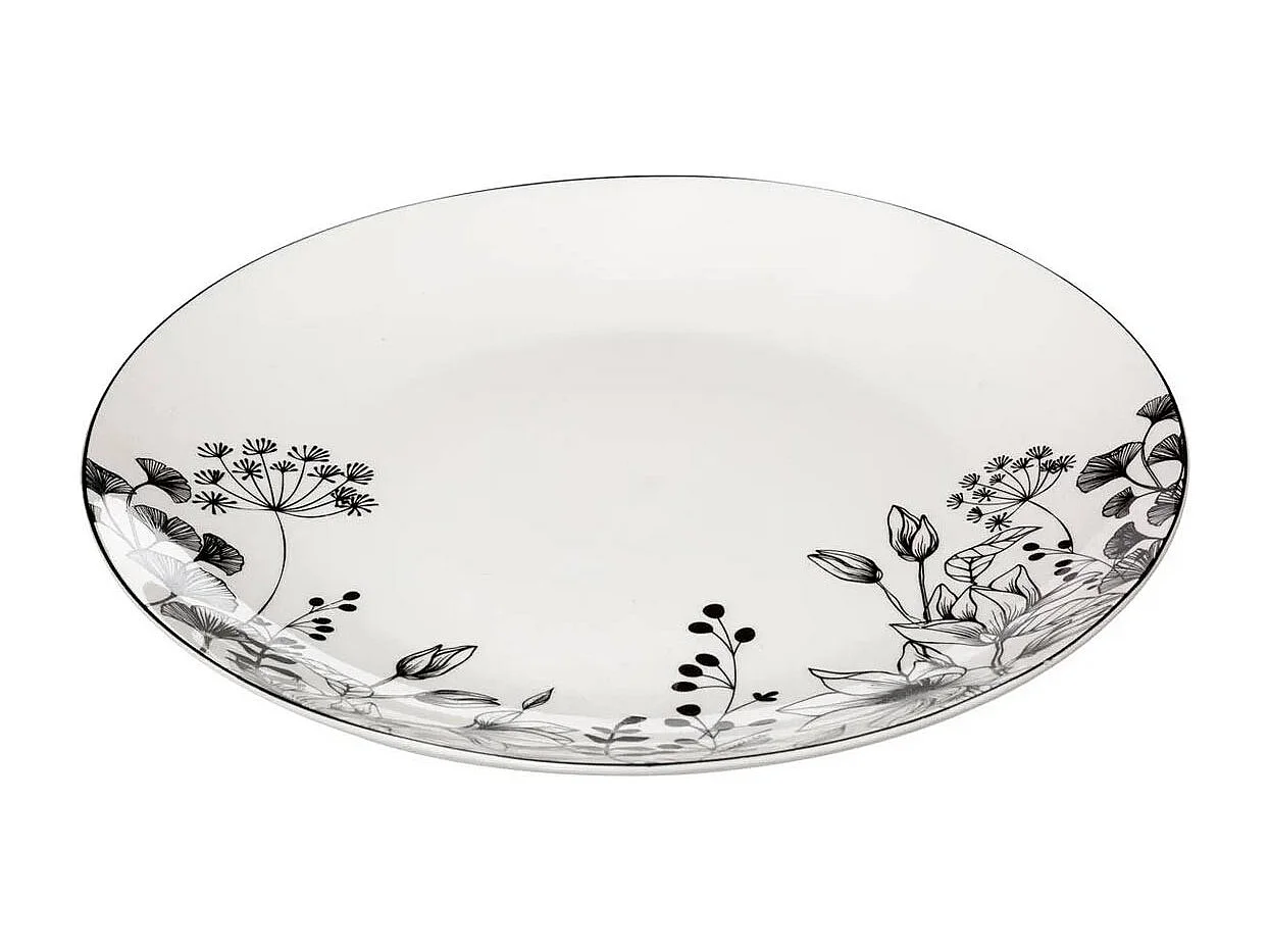 Lot de 6 Assiettes Plates 