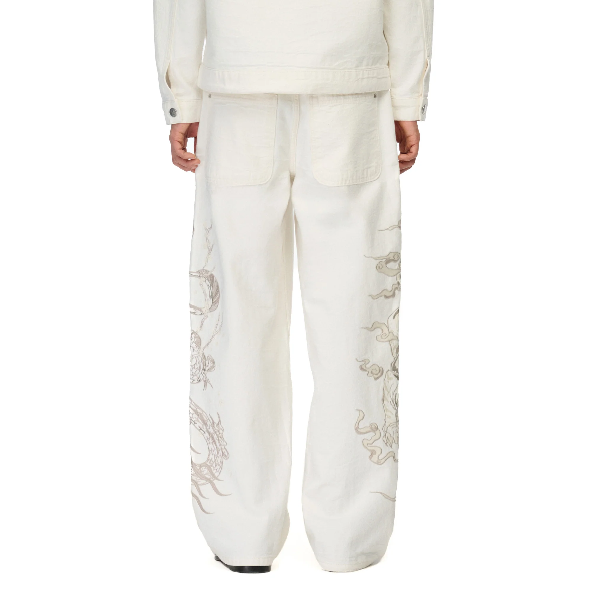 "yakuza" Denim off white