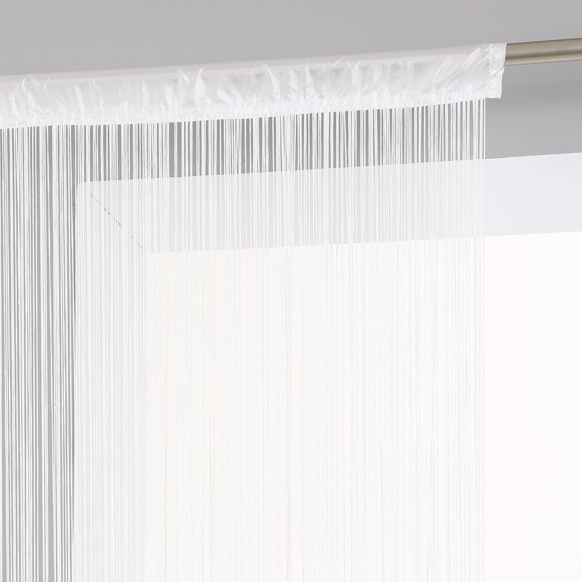 Thread curtain White, 90x200 cm