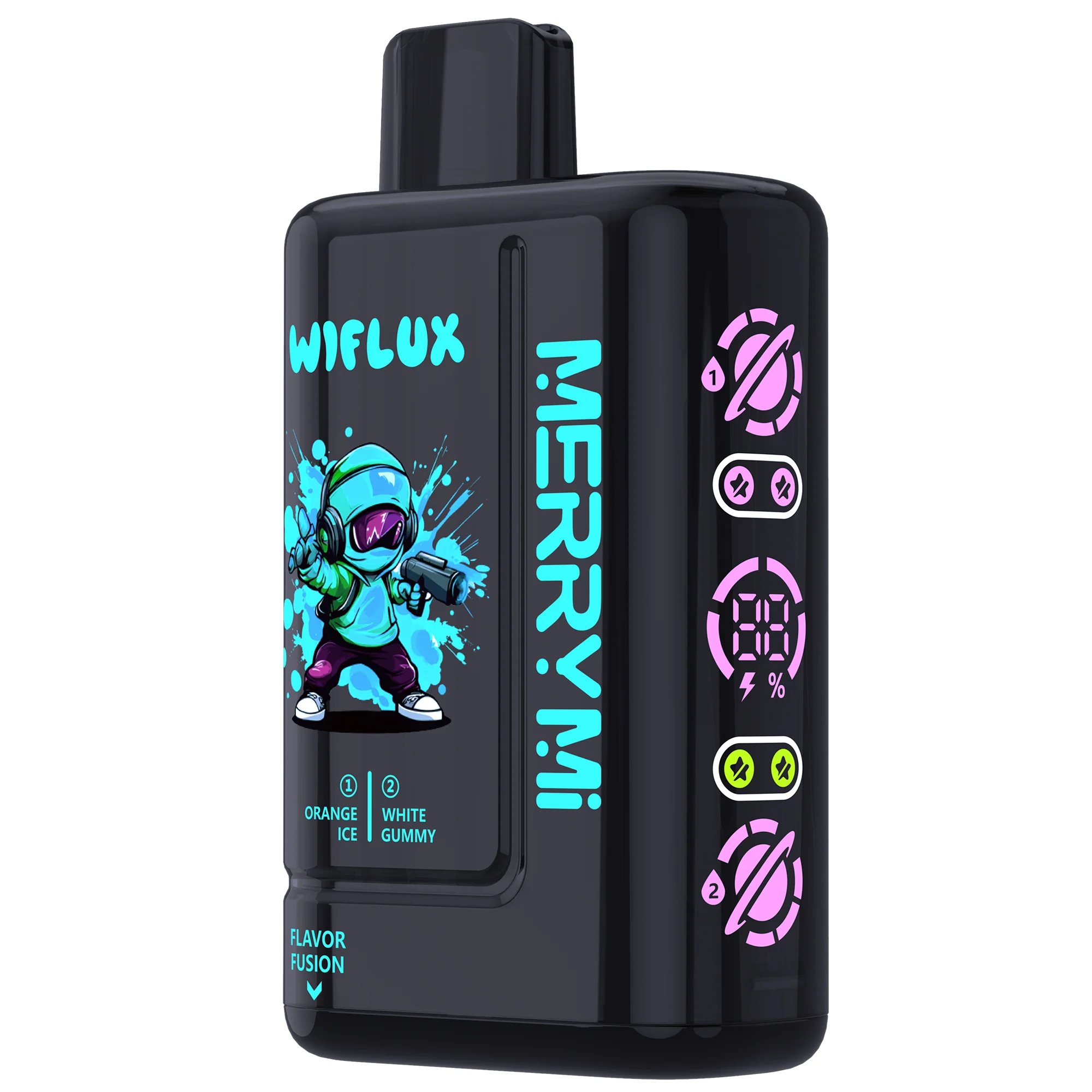 MerryMi WIFLUX 24K ładowalny jednorazowy e-papieros (wszystkie smaki)