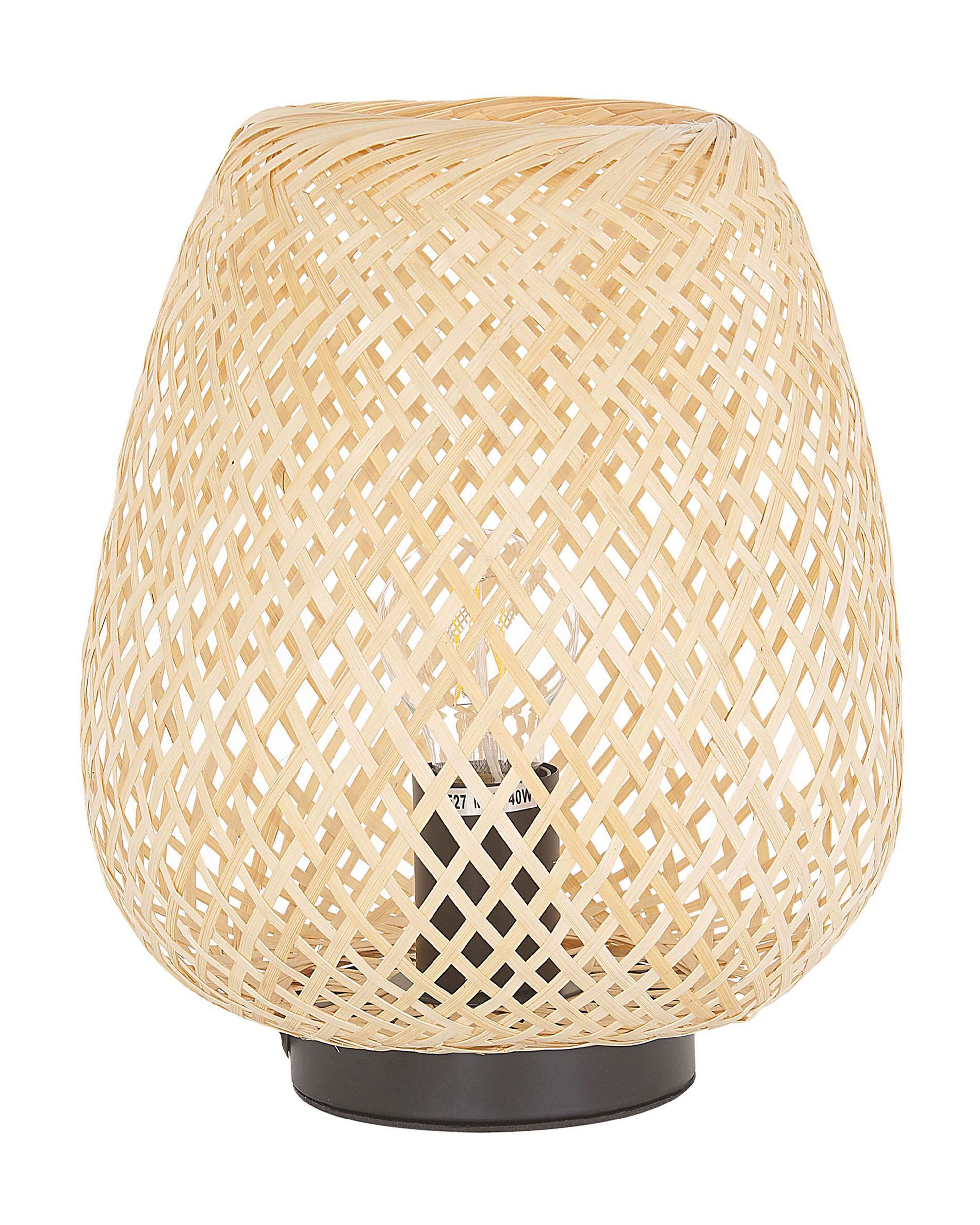 Table Lamp BOMU Bamboo Light Brown