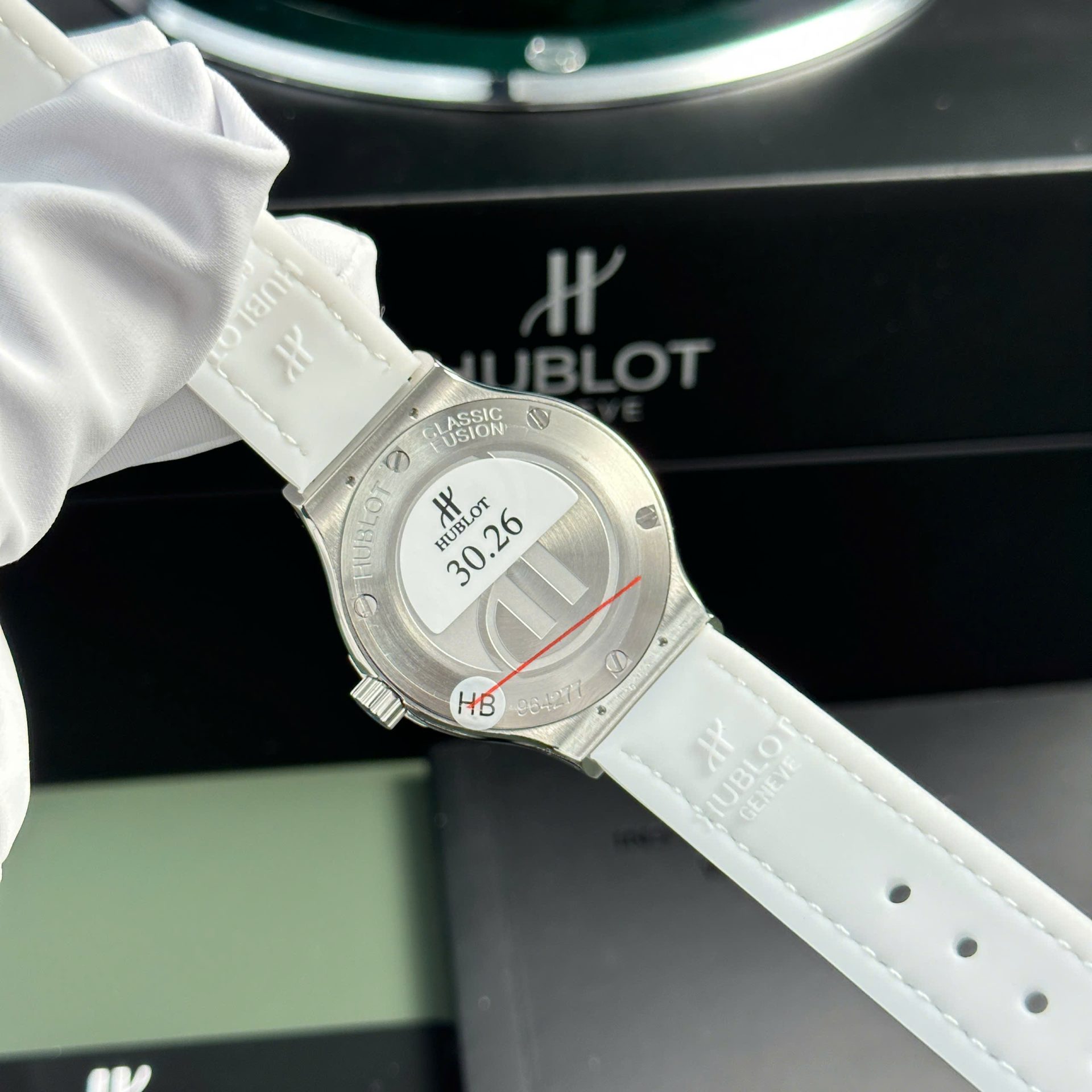 Hublot Classic Fusion Replica 11 Watch White Womens HB Factory 33mm - Top club