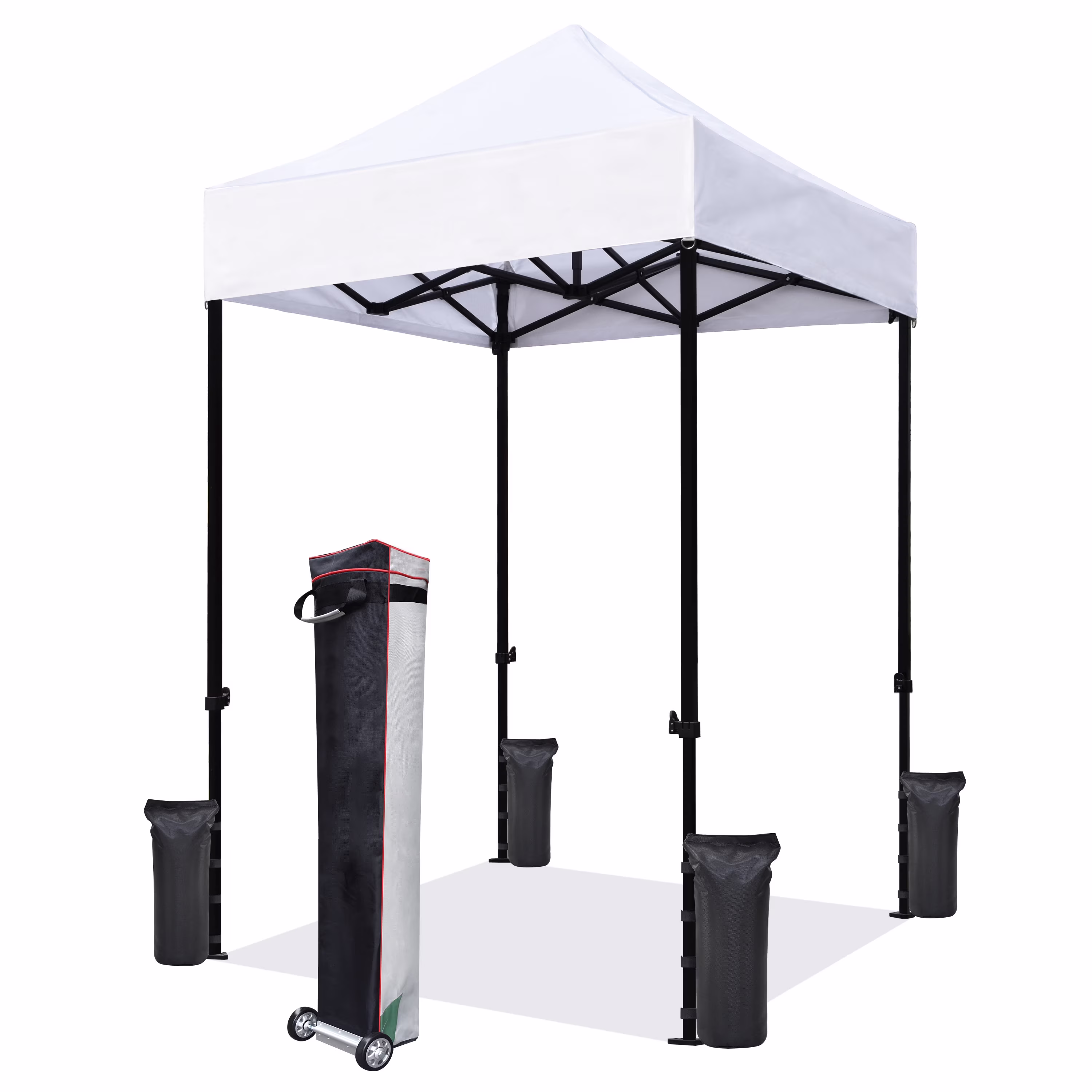 Eurmax 5x5 Pop up Canopy Outdoor Heavy Duty Tent,Ruby - Image 9