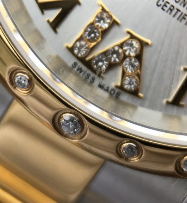 Replica Rolex DateJust 31mm Diamonds Bezel Roman Markers White Dial Bracelet A2235 - Top club