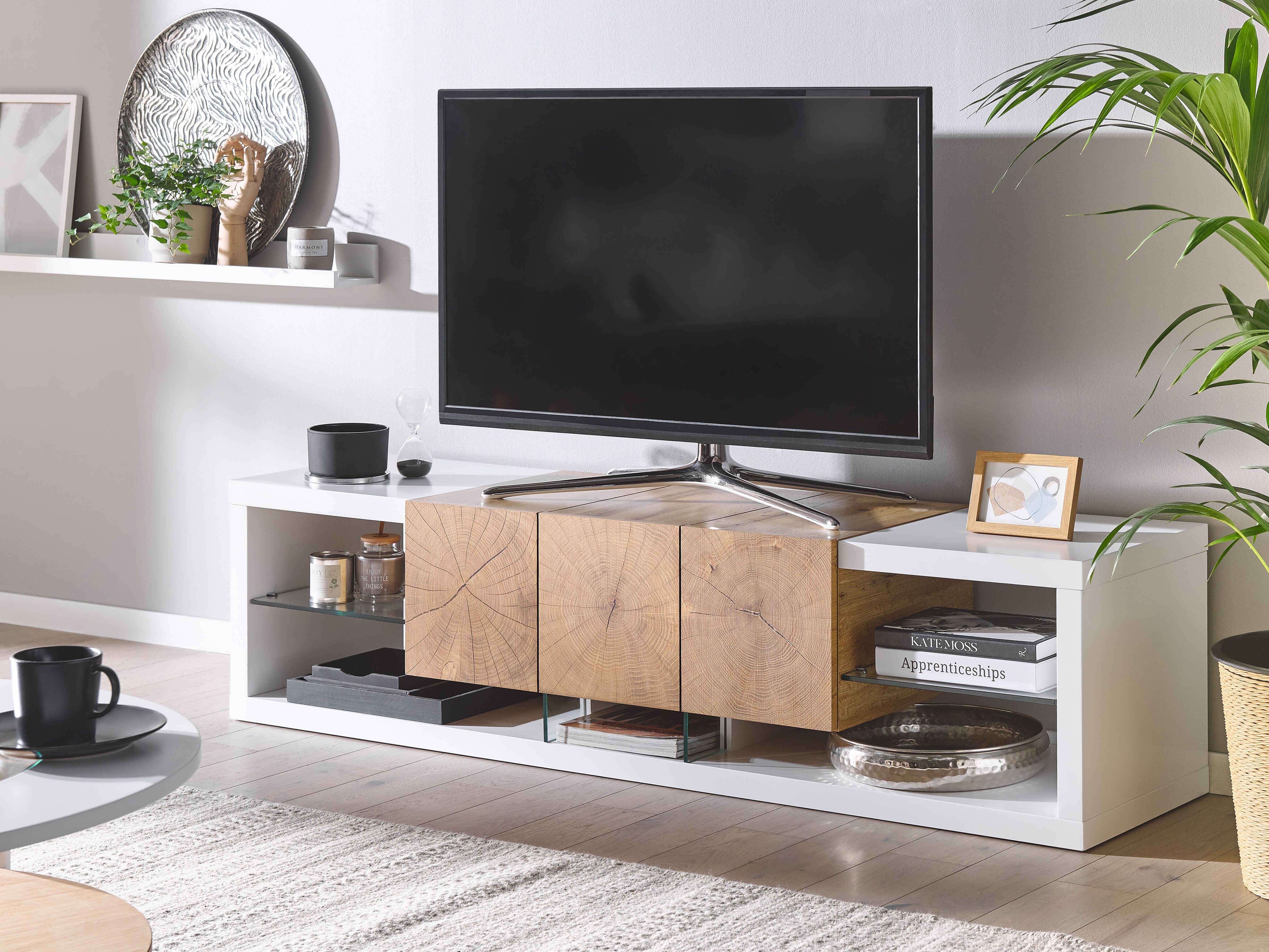 TV Stand FULERTON White