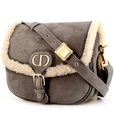 Dior Direction shoulder bag in black leather1:1High-quality replica