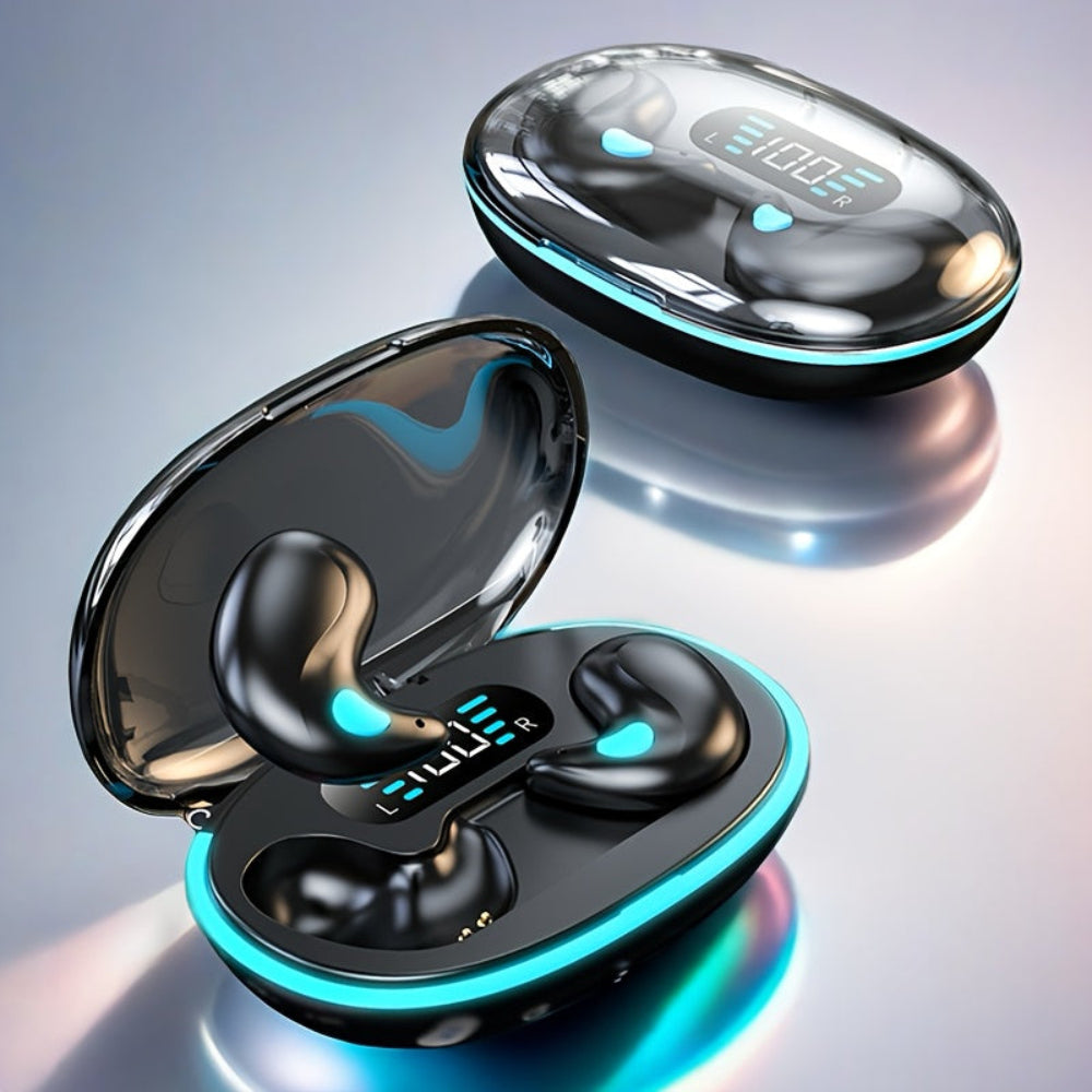 Draadloze Bluetooth-oordopjes met Condensatormicrofoon voor Helder Geluid – Lichtgewicht In-Ear Ontwerp