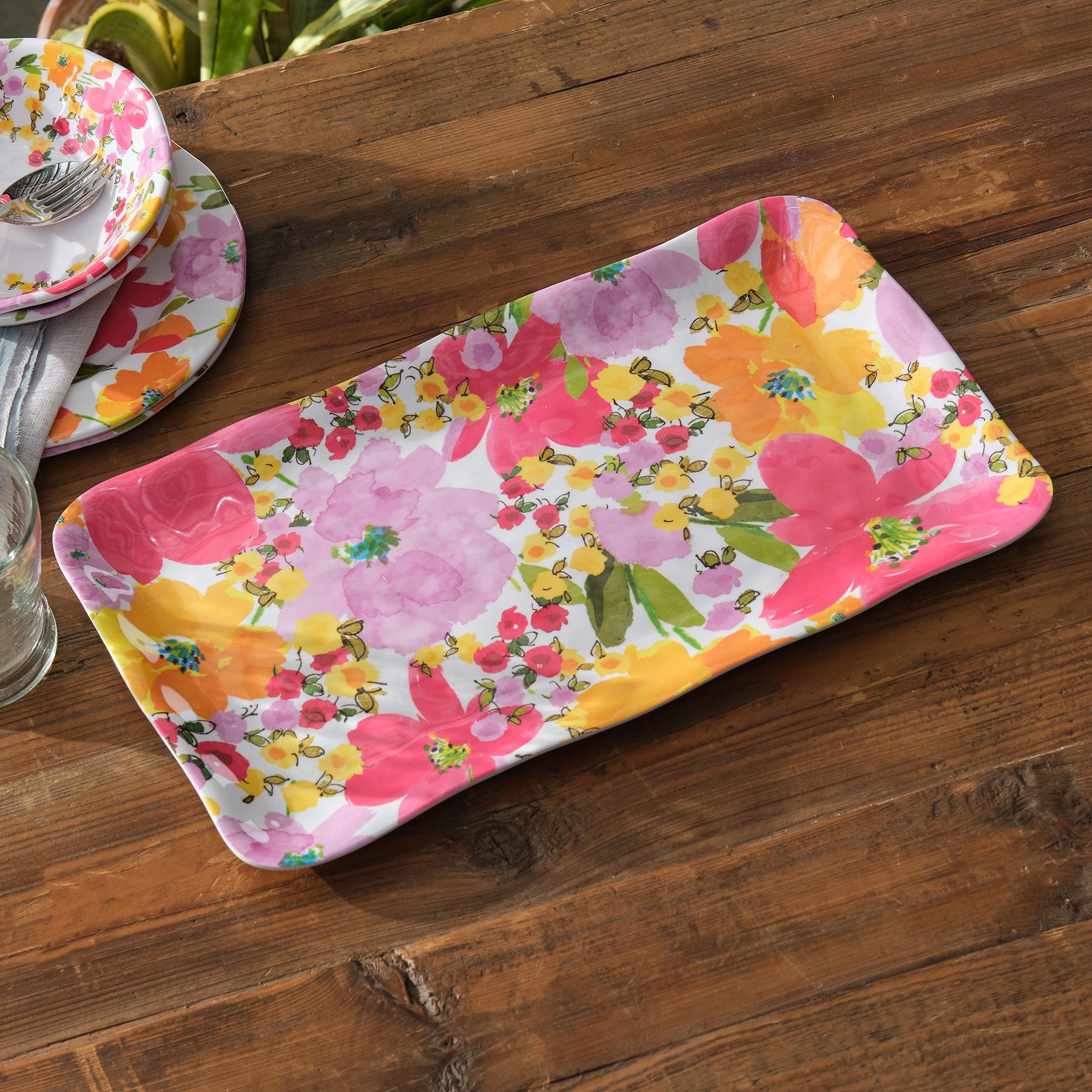 Fanciful Garden Platter - Sundance Clothing