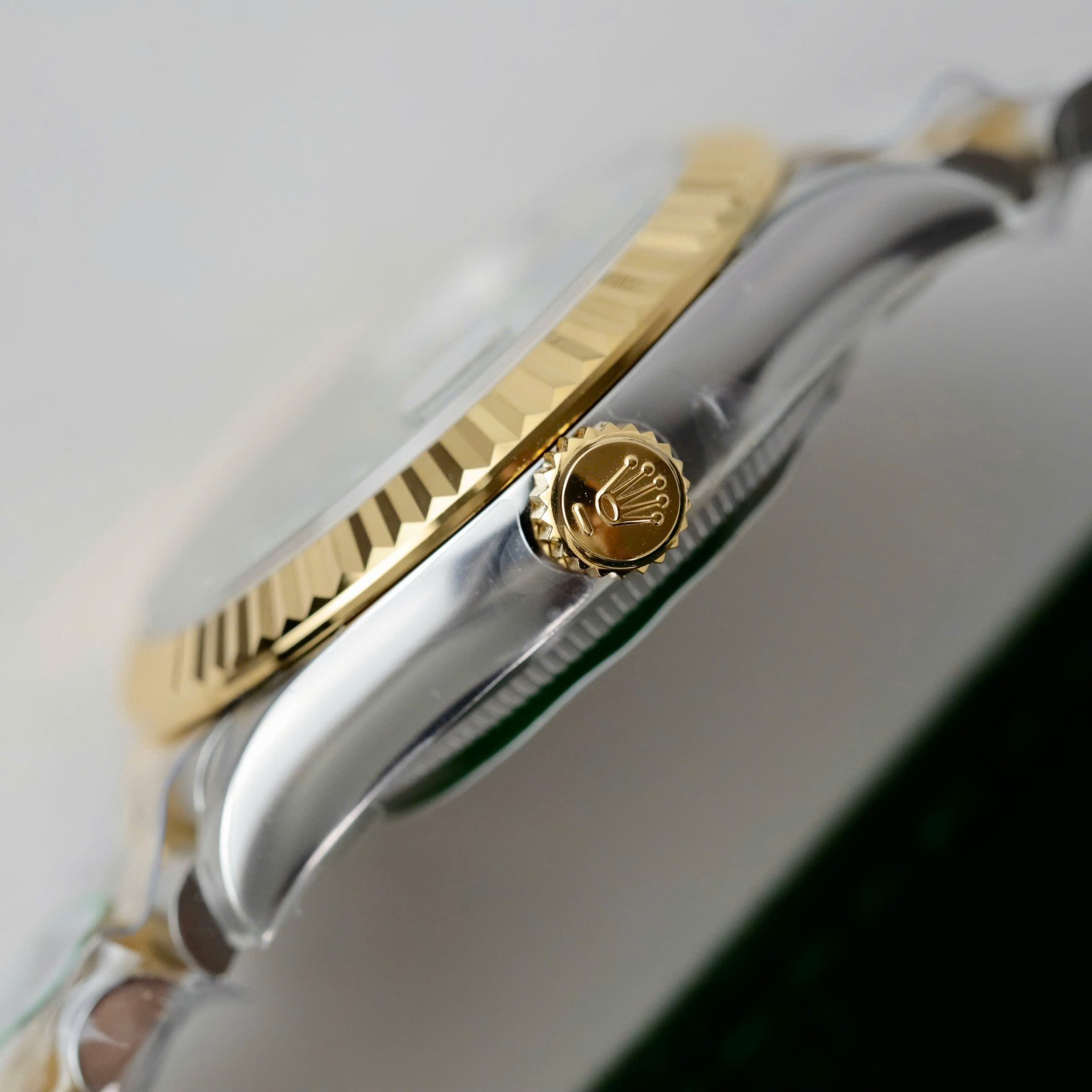 Rolex DateJust Replica Watch Women Green Flower Dial THB Factory 31mm - Top club
