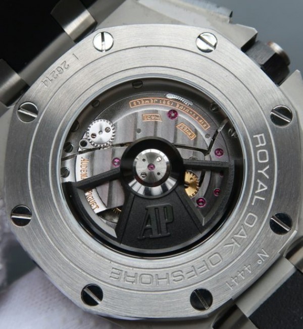 Replica Audemars Piguet JF Royal Oak Offshore 44mm White/Black Dial Rubber Strap A3126 - Top club