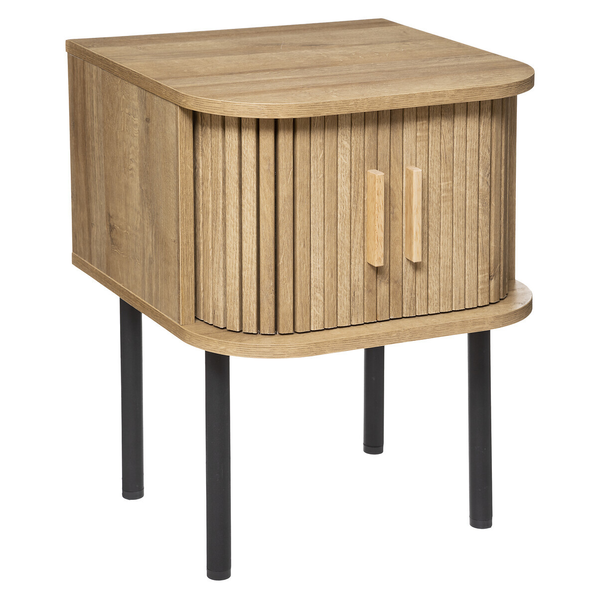 Bedside table "Colva" Beige, H.53 cm