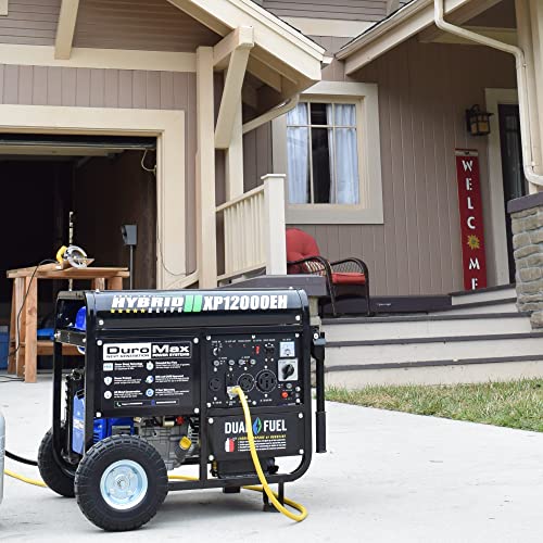 DuroMax Dual Fuel Generator 12,000W Gas/Propane, 457cc 4-Stroke - XP12000EH - Image 6 DuroMax Dual Fuel Generator 12,000W Gas/Propane, 457cc 4-Stroke - XP12000EH - Image 6