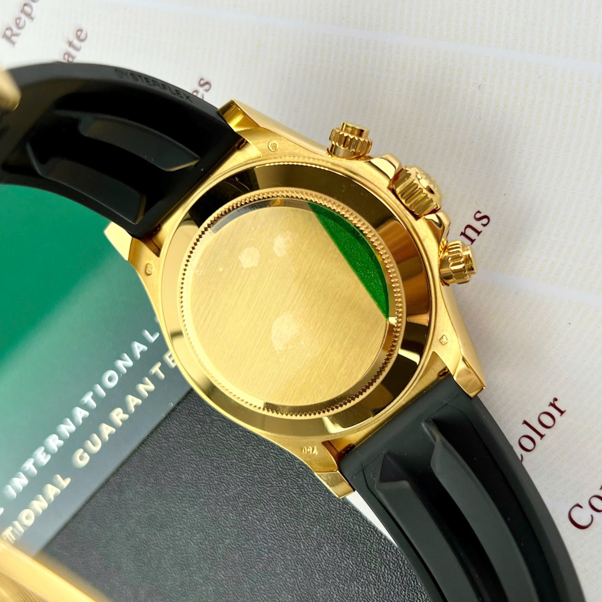 Rolex Daytona Best Replica Watch Gold Wrapped Custom 40mm - Top club