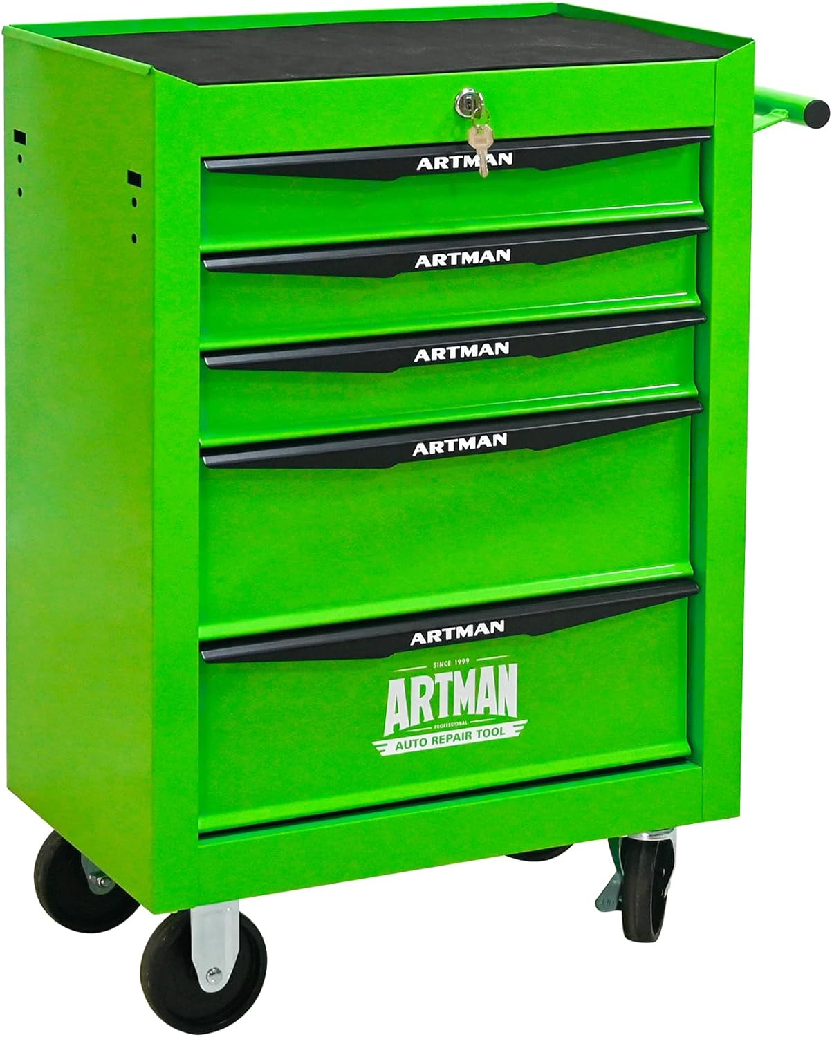 5 Drawer Rolling Tool Cart on Wheels,Multifunctional Mobile Metal Tool Chest,Drawers Rolling Trolley Organizer Tool Storage Box for Repair Shop,Warehouse,Garage,Workshop(5 Drawers-30.5
