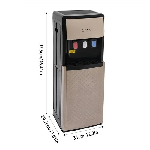 Bottom Loading Water Cooler Dispenser 500W Hot & Cold Water Drinking Machine Floor Standing