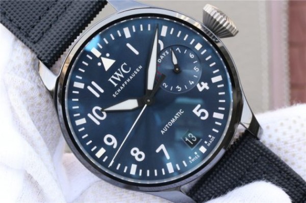 Replica IWC Big Pilot Real PR IW502003 Real Ceramic BOUTIQUE RODEO DRIVE ZF V2 Calfskin Strap A51111 - Top club