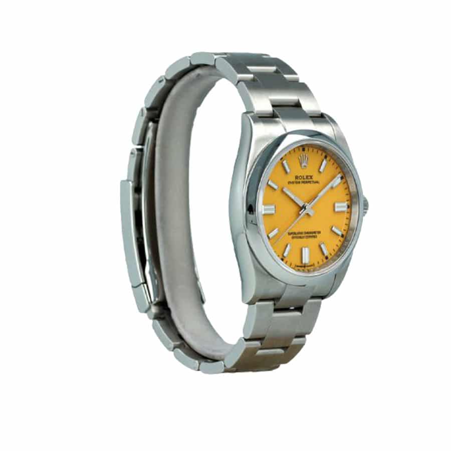 Rolex Oyster Perpetual Orange Dial 124300-0004 Replica - Elite Watch Atelier