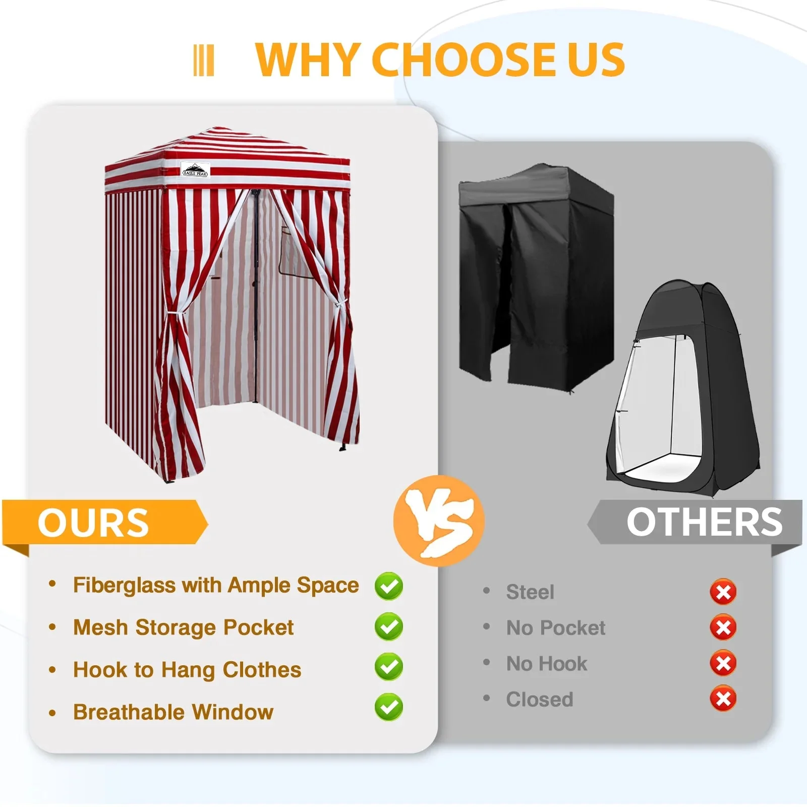 EAGLE PEAK Ultra Compact 4 ft x 4 ft Pop-Up Changing Room Canopy - Flex - Image 62 EAGLE PEAK Ultra Compact 4 ft x 4 ft Pop-Up Changing Room Canopy - Flex - Image 62