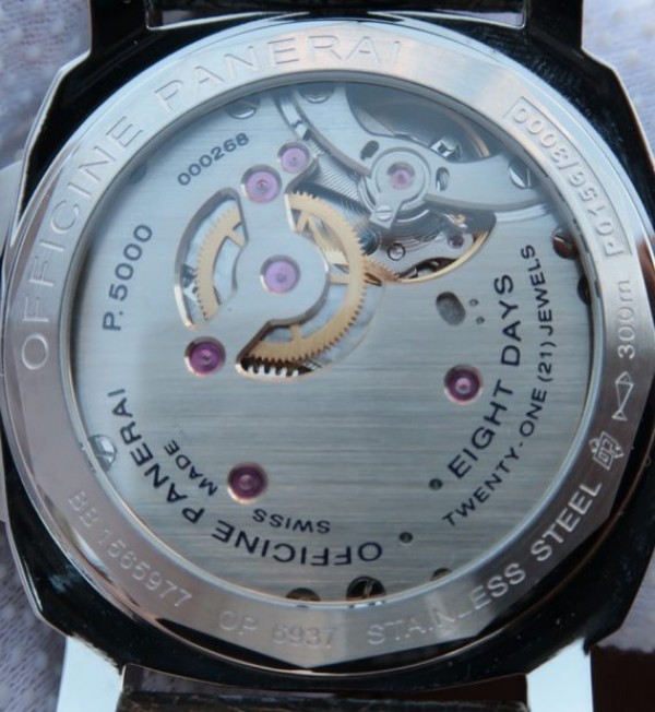 Replica Panerai XF PAM510 Black Distressed Calfskin Strap P5000 - Top club