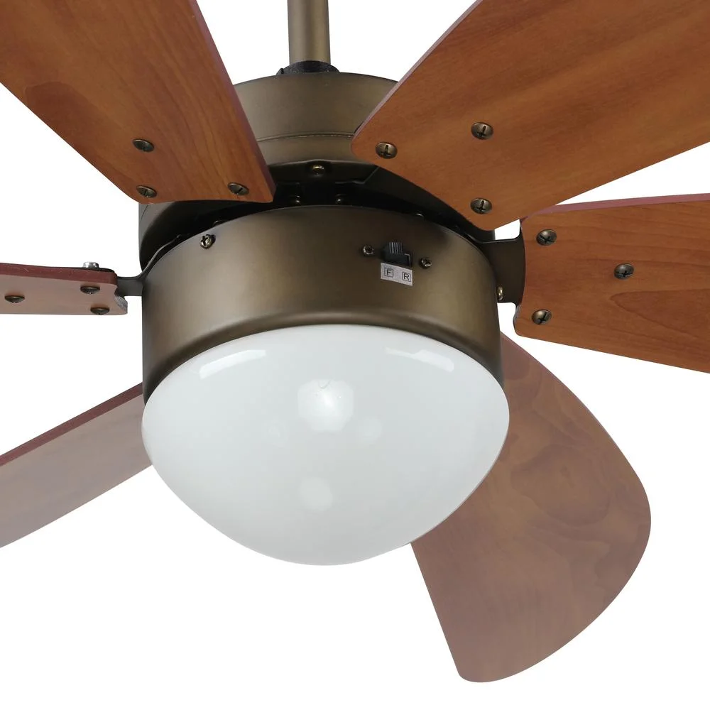 Carro Metanoia 38-inch Indoor Smart Ceiling Fan with Light Kit & Wall Control Oil Rubbed Bronze