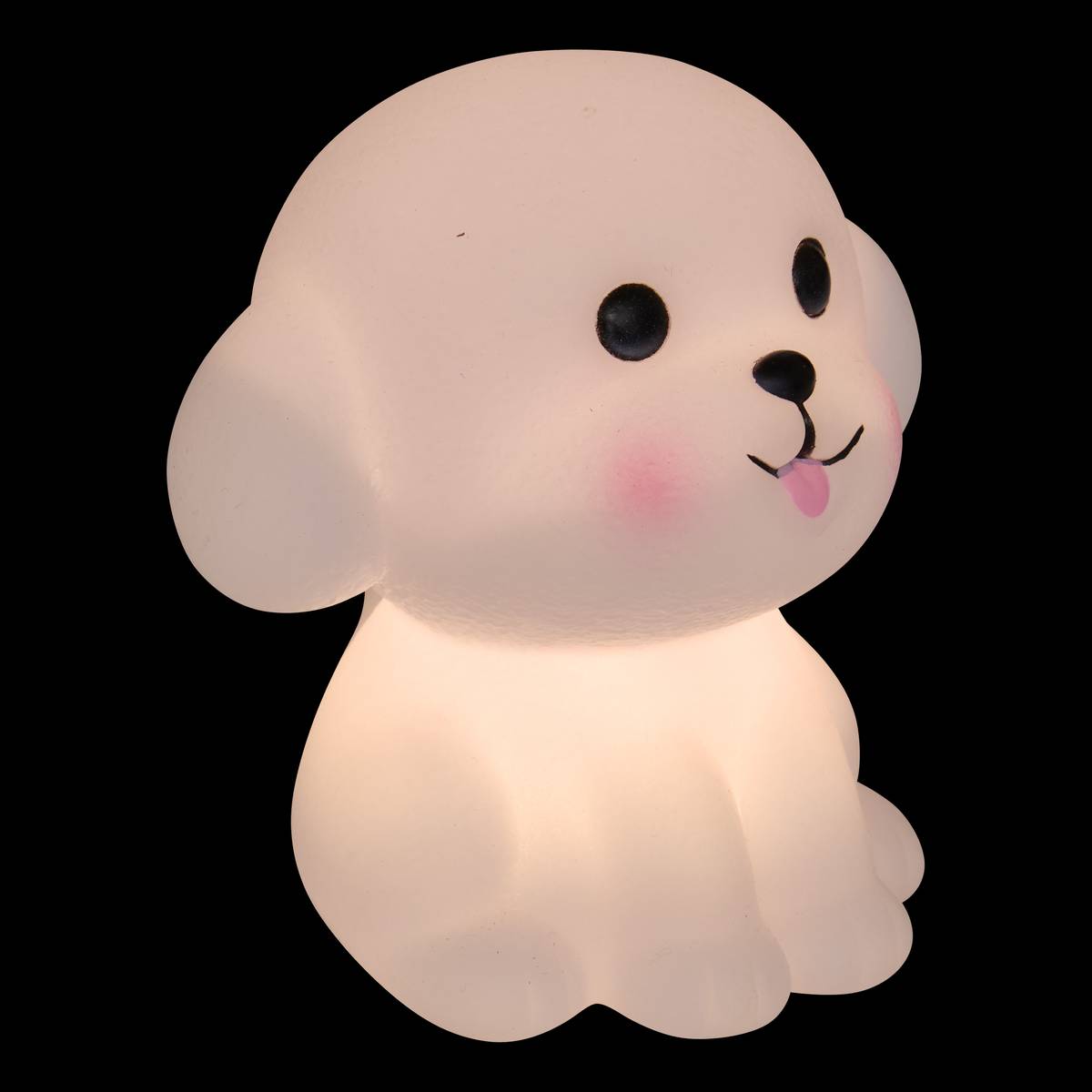 Children's Night Light "Softy" Beige, 9x8 cm