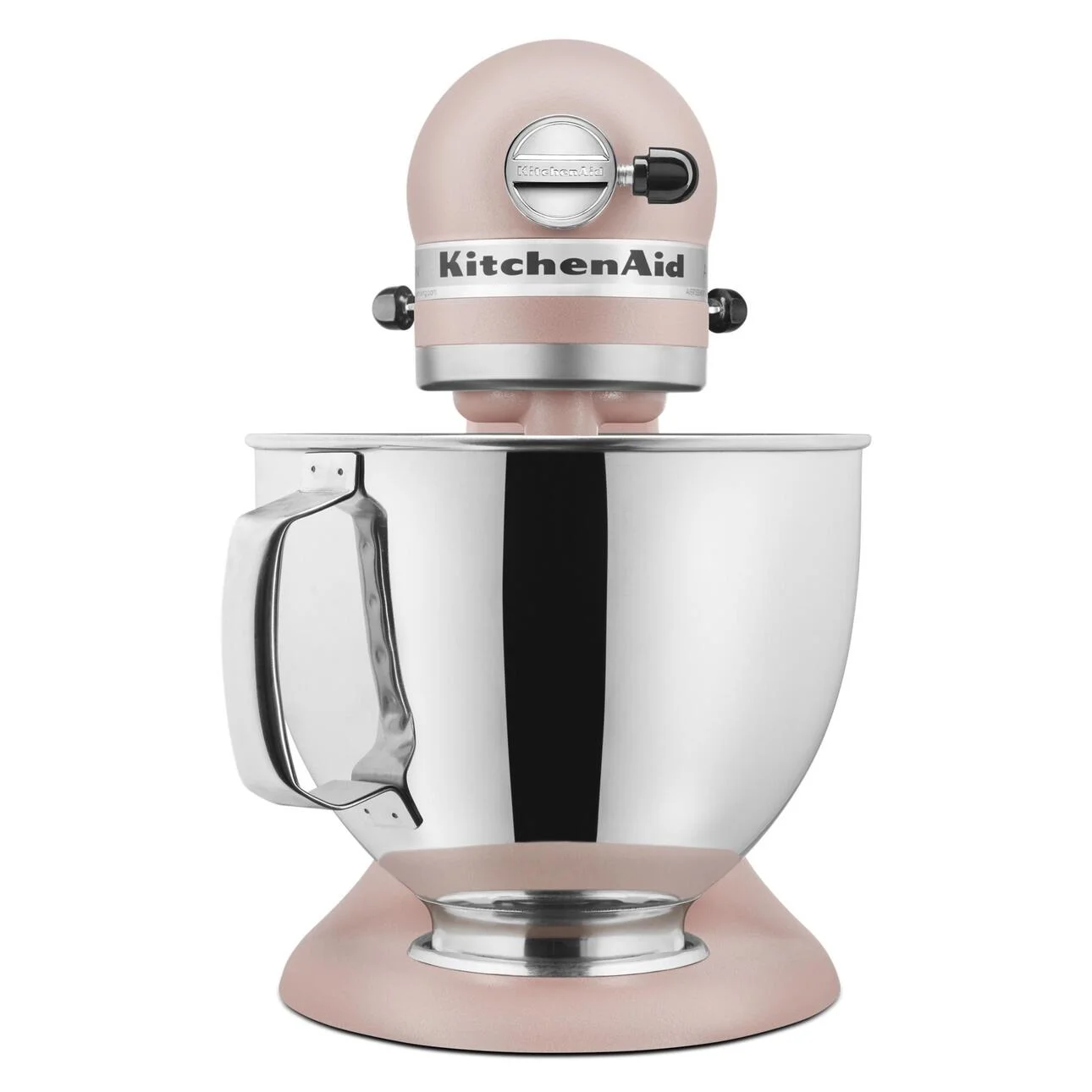 KitchenAid Artisan Series 5-Quart Tilt-Head Stand Mixer, Feather Pink, KSM150PS - Image 3