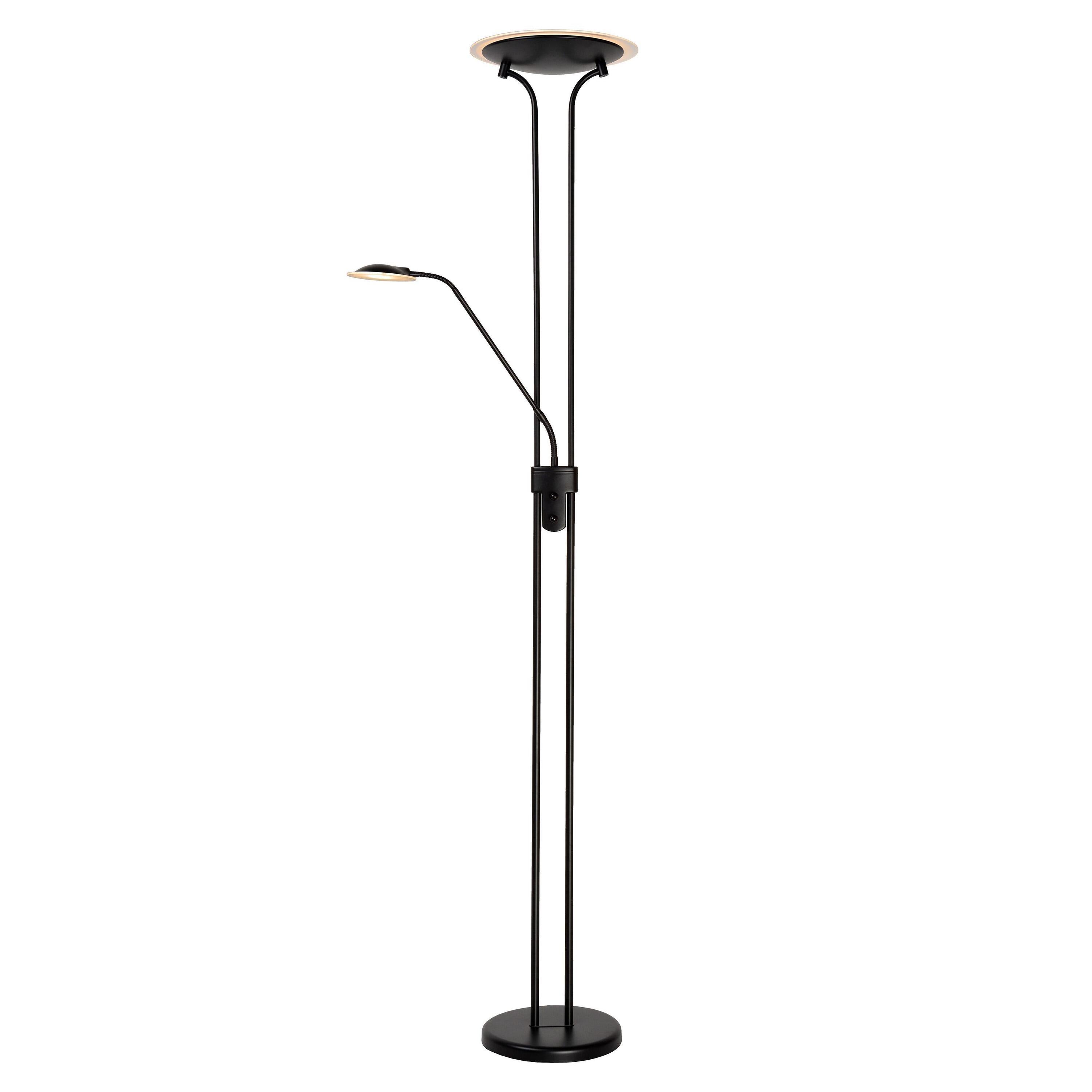 Champion vloerlamp LED zwart