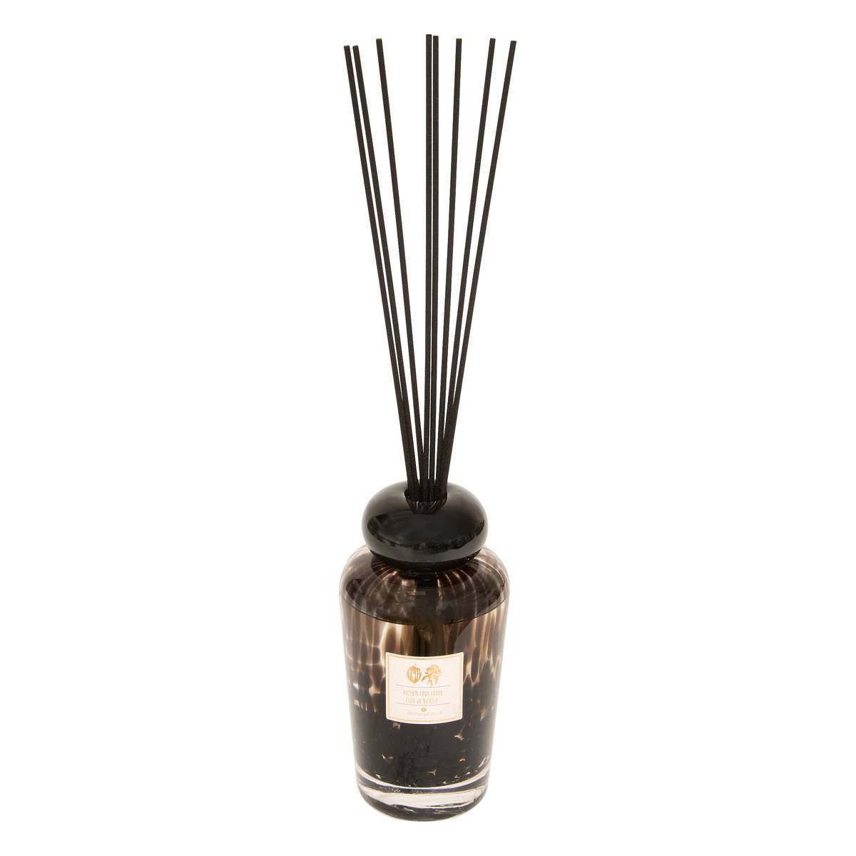 Diffuser "Belli" Tonka Bean - Clove, Black, H.17 cm