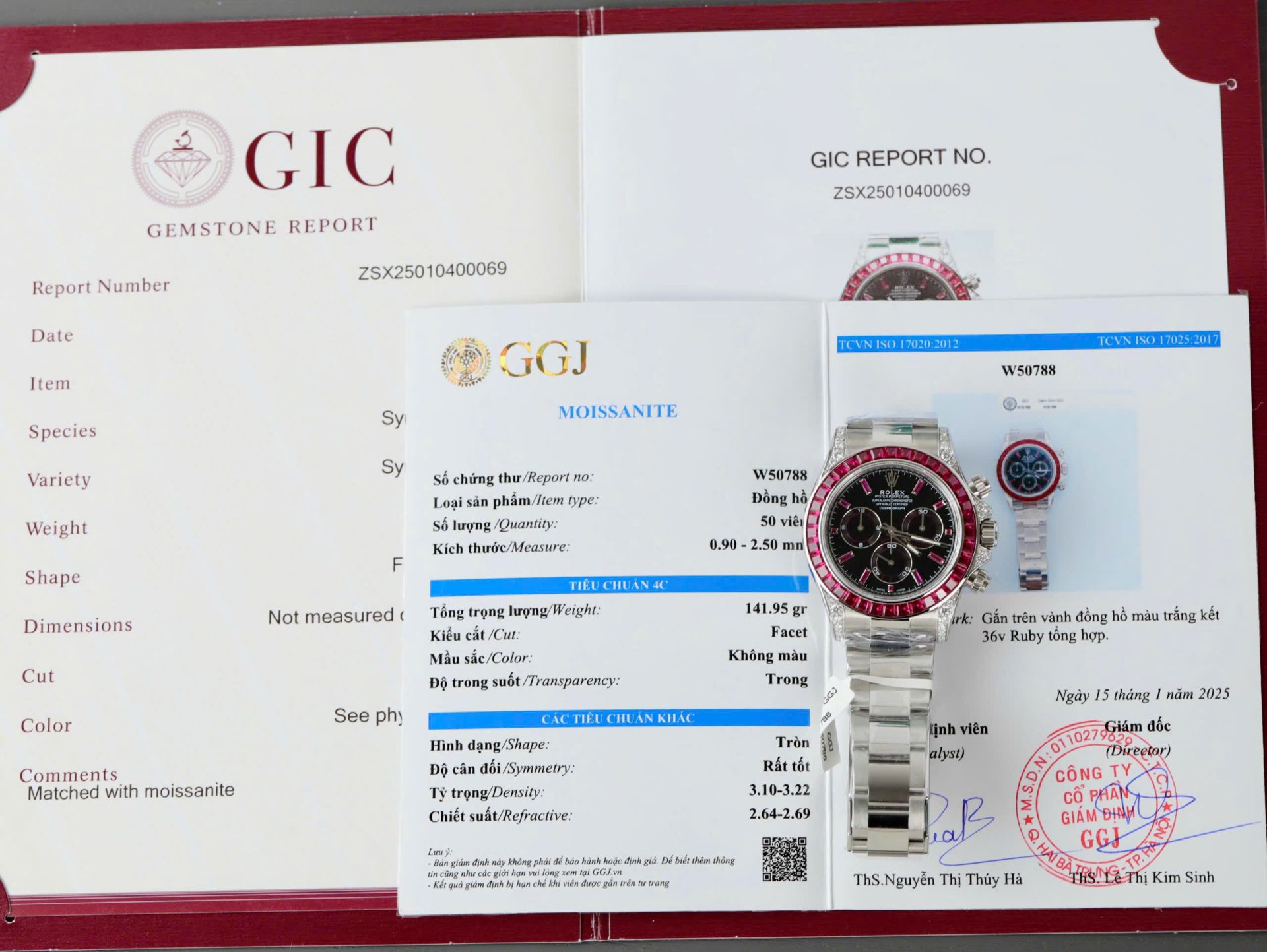Rolex Best Replica Watch Daytona 126599TRU Custom Ruby Red Baguette 40mm - Elite Watch Atelier