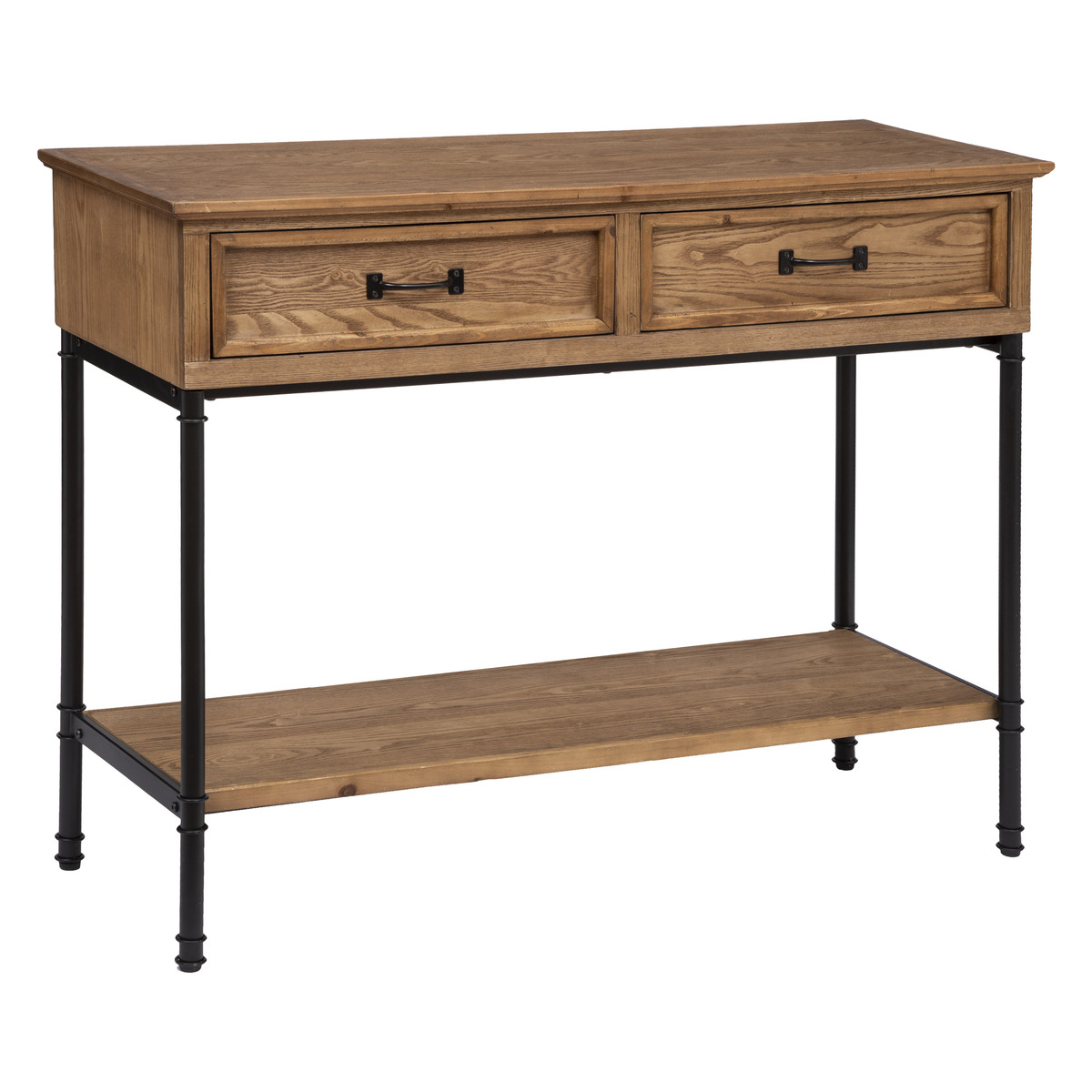 Console 2-drawer "Danik" Wood, L.110 cm
