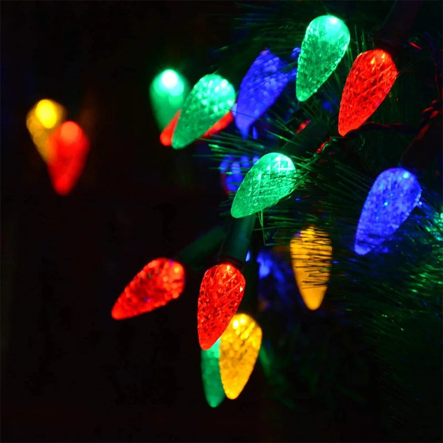 Sprookjesverlichting | Luxe Kerstgarland met 8 Modi