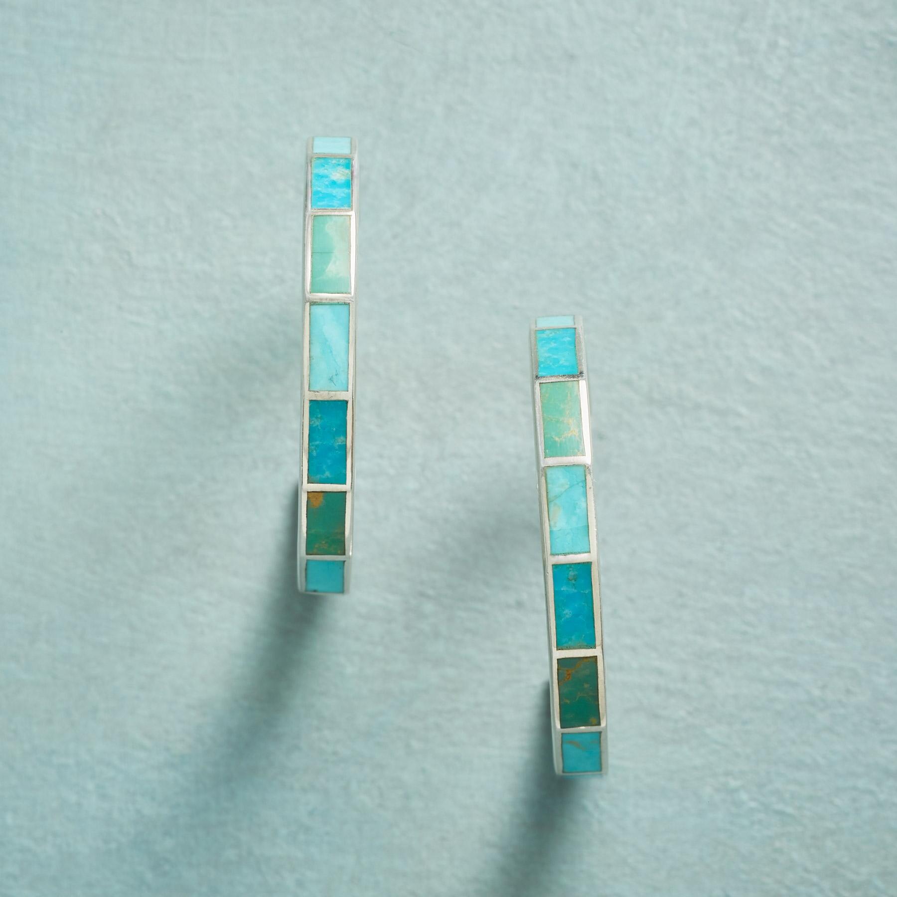 Walk the Walk Hoop Earrings - Sundance Clothing