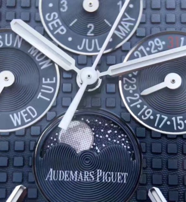 Replica Audemars Piguet JF Royal Oak 41mm 26574 SS Blue Dial SS Bracelet A5134 - Top club