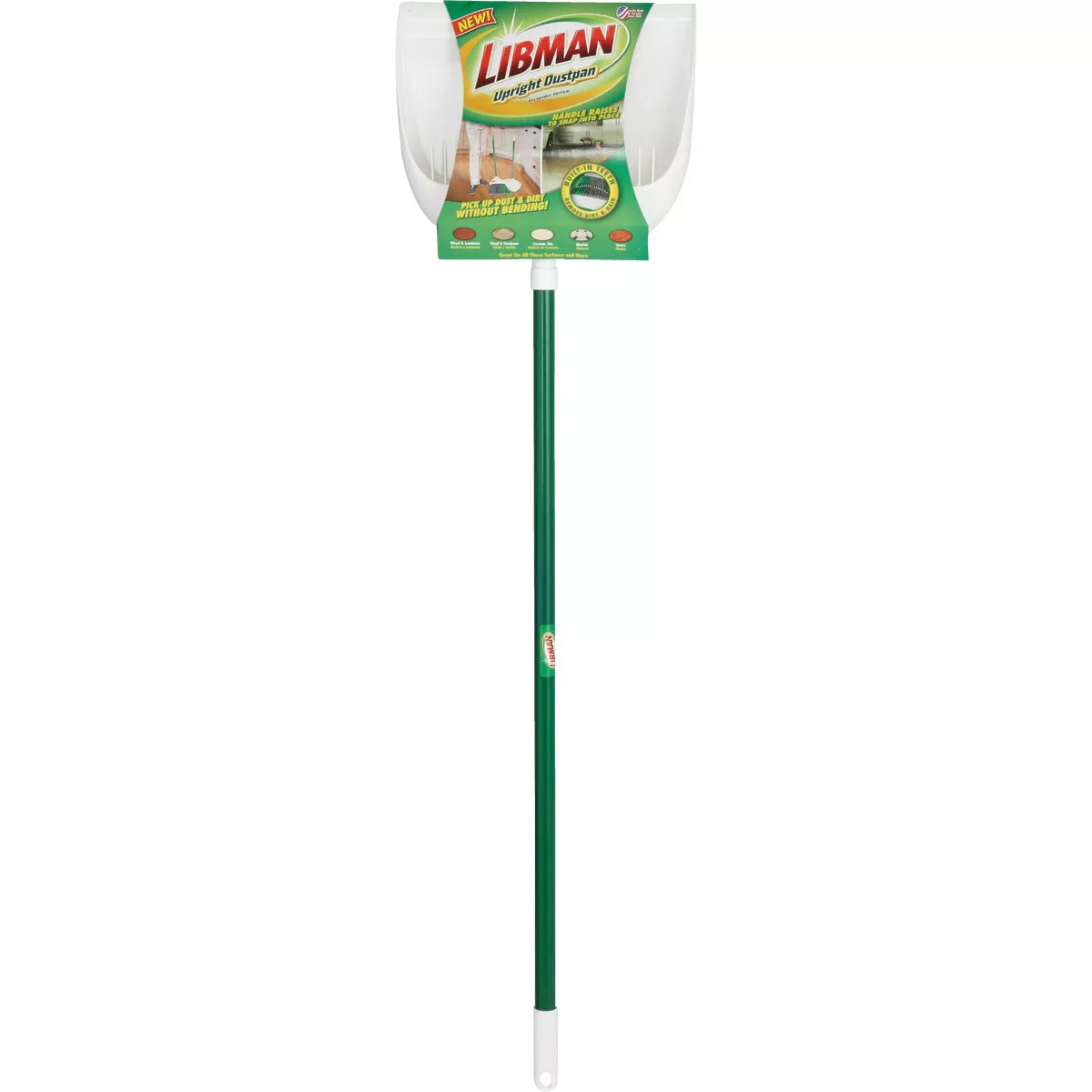 Libman Upright Long Handled Dust Pan