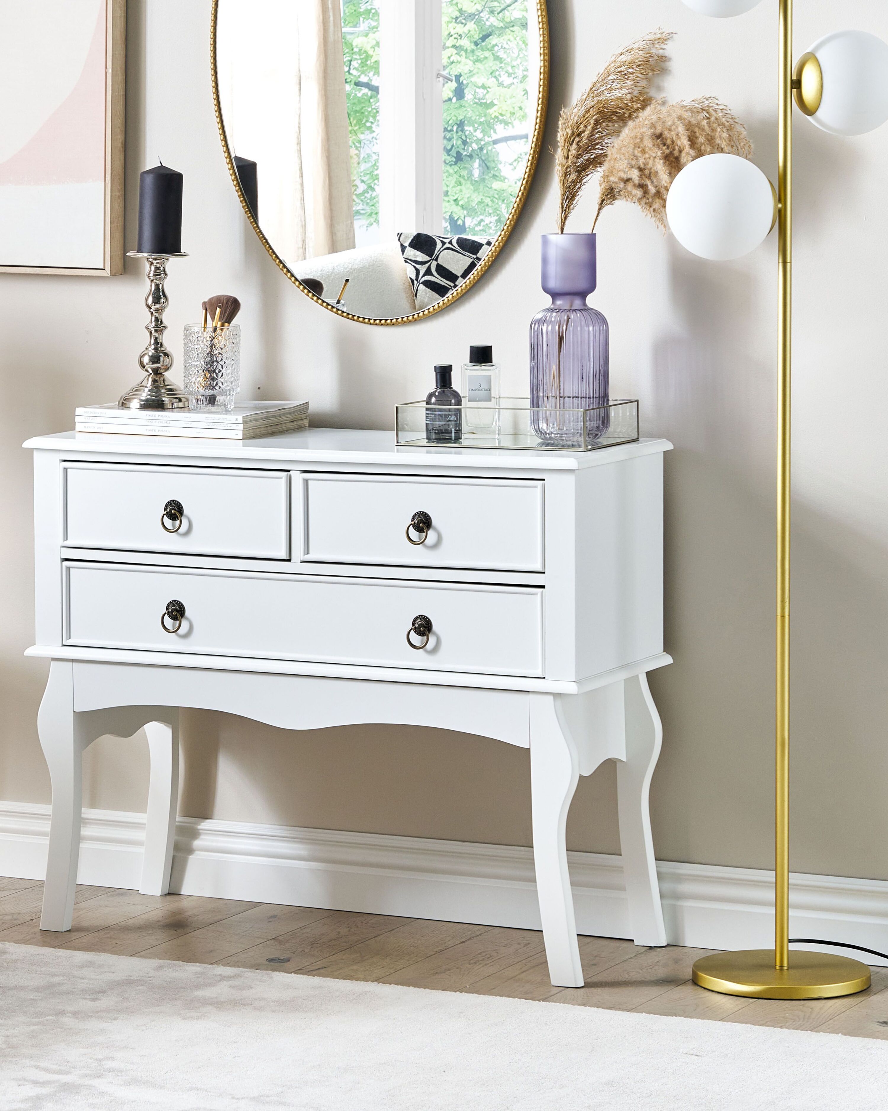 Console Table LAMAR White