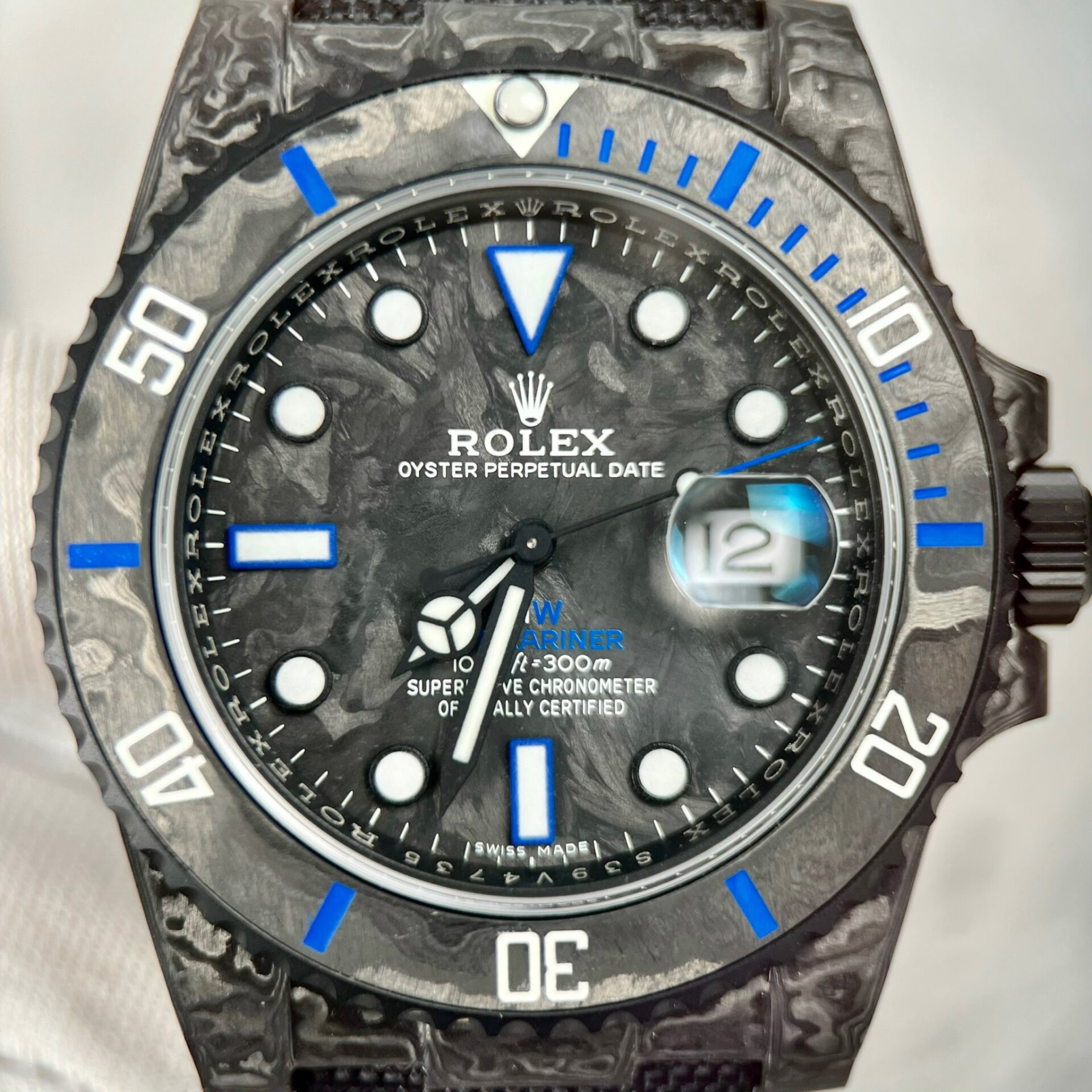 Rolex GMT-Master II Diw Replica 1:1 Watch Carbon Ultra Light 40mm - Top club