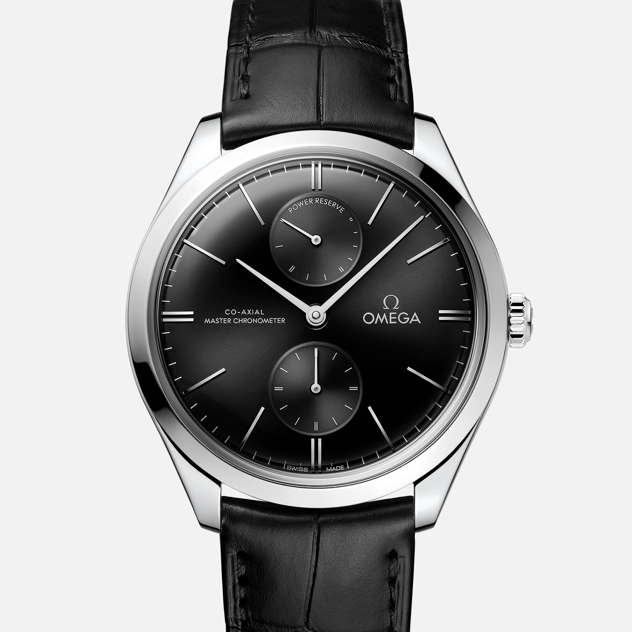 De Ville Tresor Co-Axial Master Chronometer Power Reserve 40mm Black Dial(1:1 replica) - Top club
