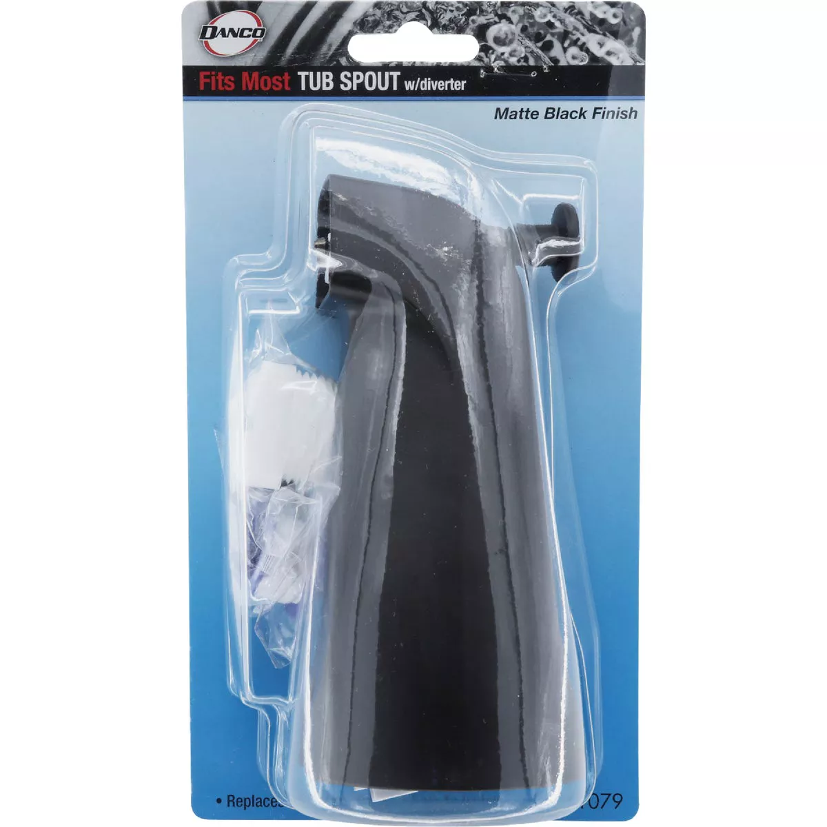 Danco Universal Matte Black Tub Spout with Diverter