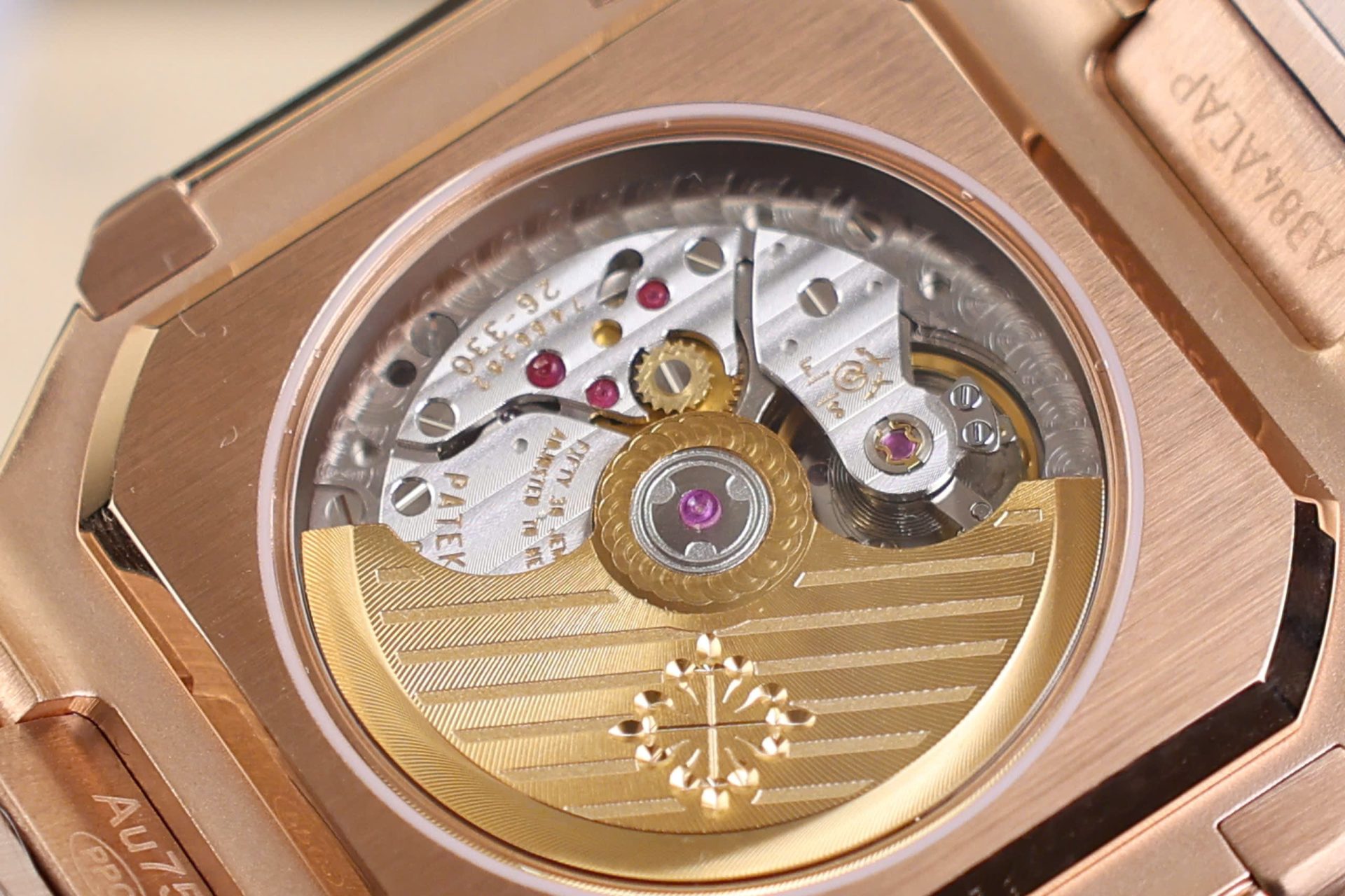 Patek Philippe Cubitus 5821 Rose Gold Replica Watch Dial Chocolate 45mm - Top club