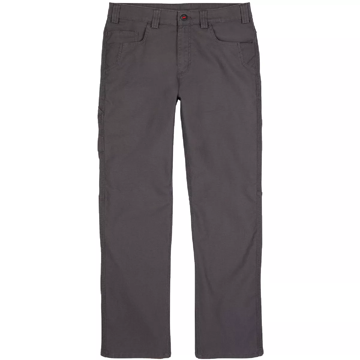 Milwaukee Flex Gray 30 x 34 Heavy-Duty Work Pants