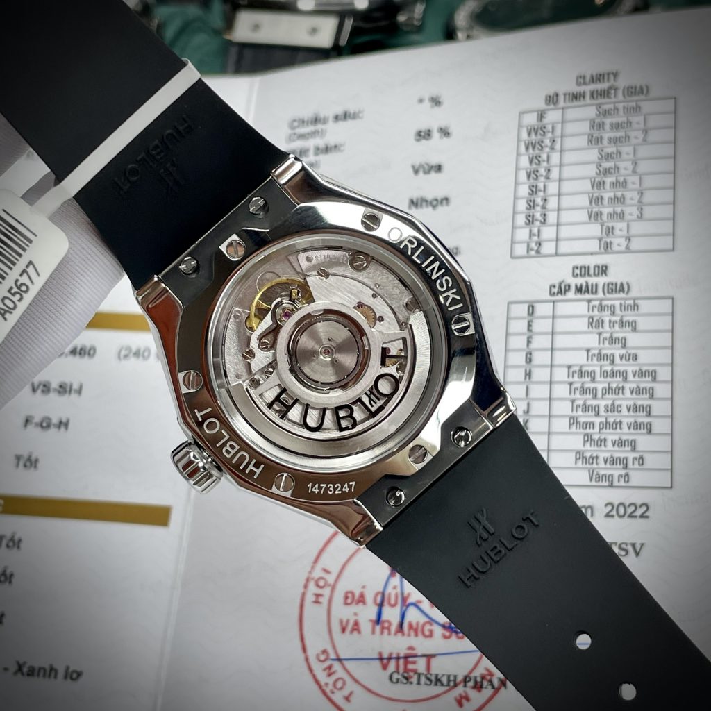 Hublot Replica 1:1 Watch Orlinski Titanium With Natural Diamonds 40mm - Top club