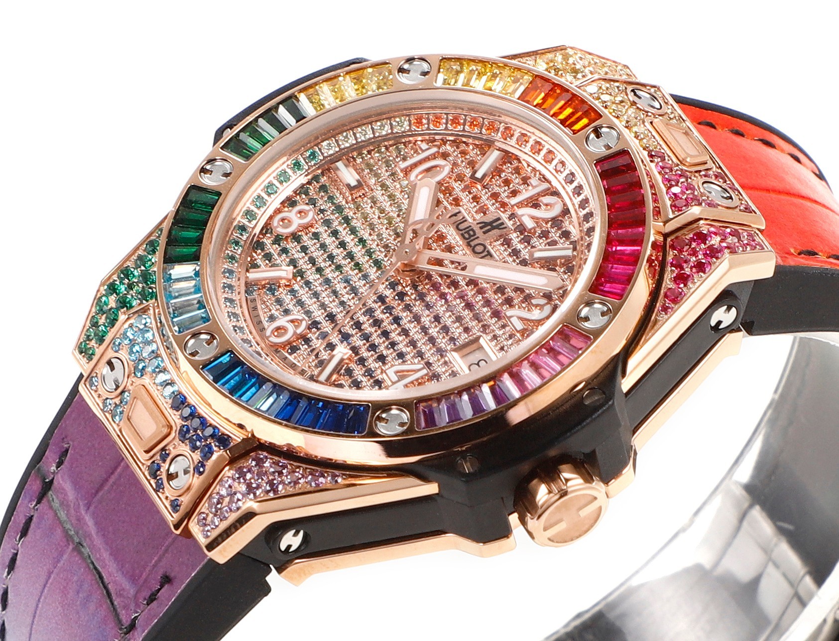 Big Bang Unico Titanium Rainbow 42mm(1:1 replica) - Top club