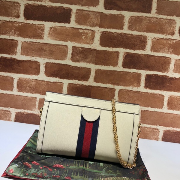 Replica Gucci Small Shoulder Bag Black/White1:1High-quality replica