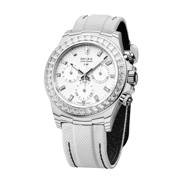 ROLEX Diw Daytona quartz fiber crystal 40mm carbon(1:1 replica) - Elite Watch Atelier