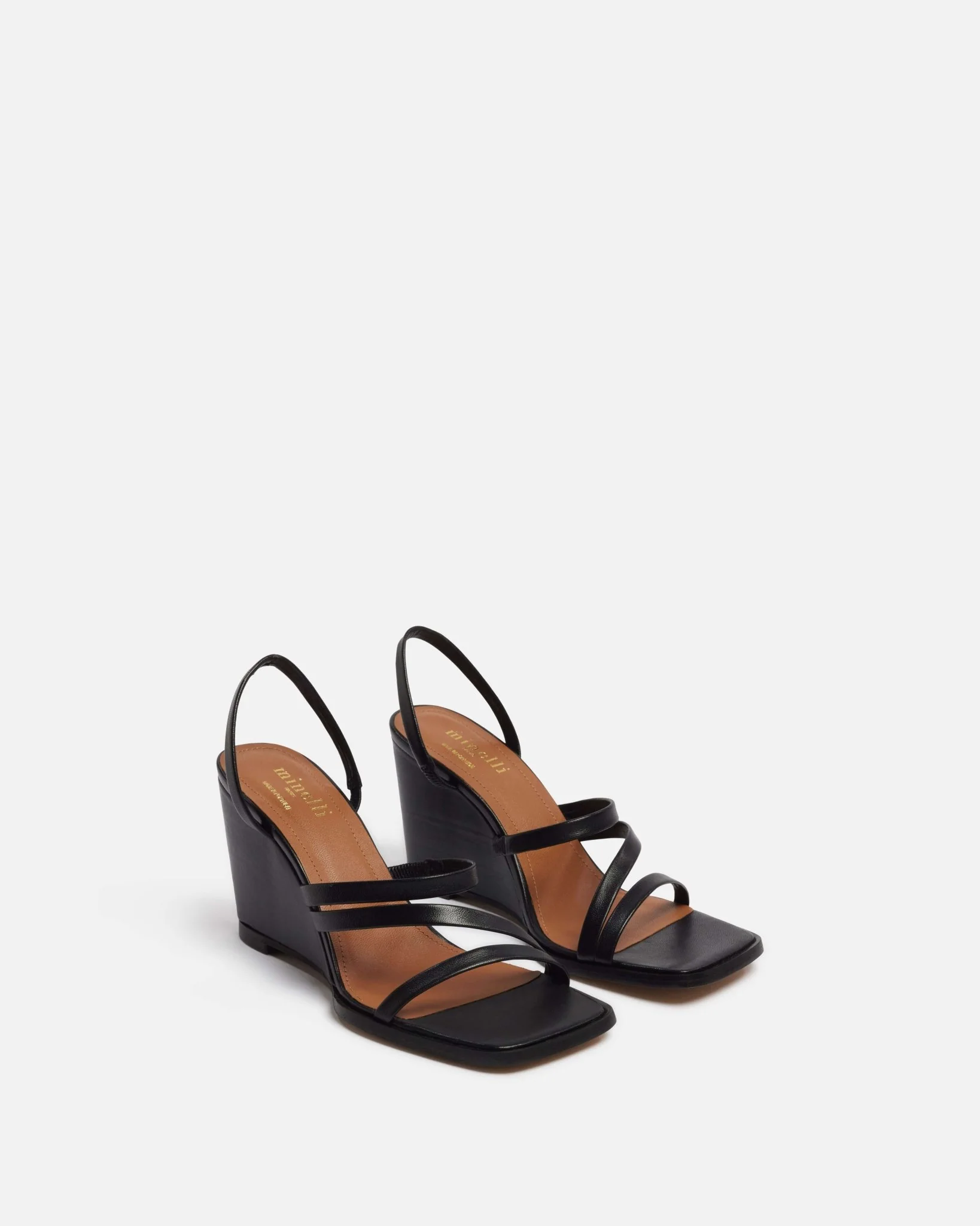 COMPENSEES FERGIE - En cuir noir