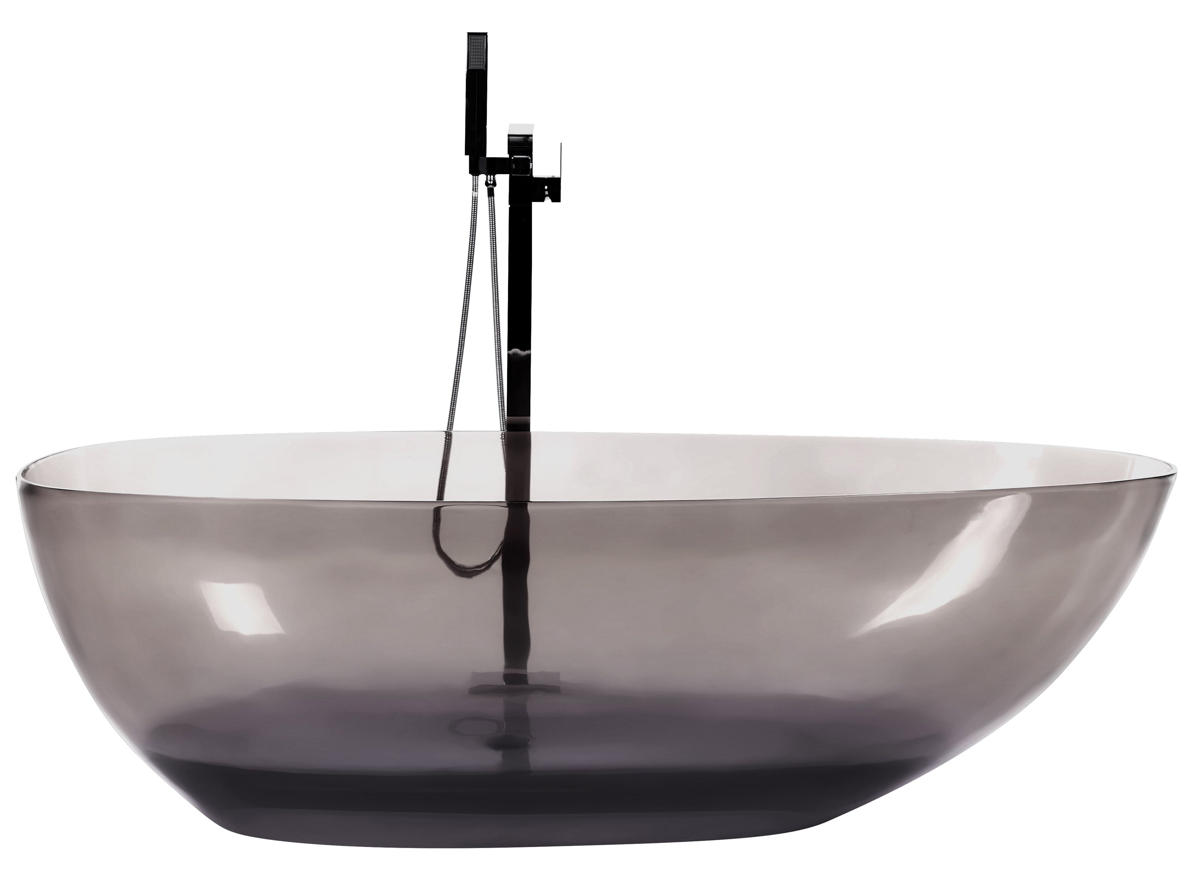 Freestanding Bathtub BLANCARENA 1700 x 780 mm Black