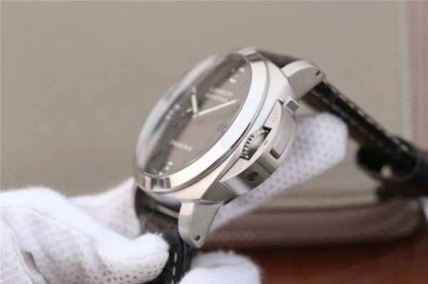 Replica Panerai PAM312 VSF Black Leather Strap P.9000 Super Clone - Top club