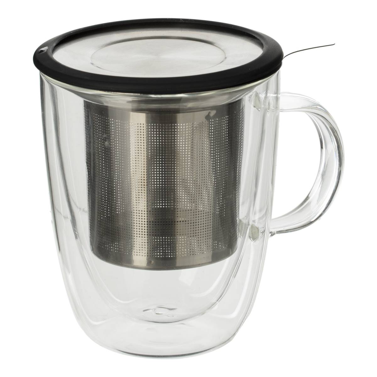 Tea mug "Clea" 300 ml, Transparent