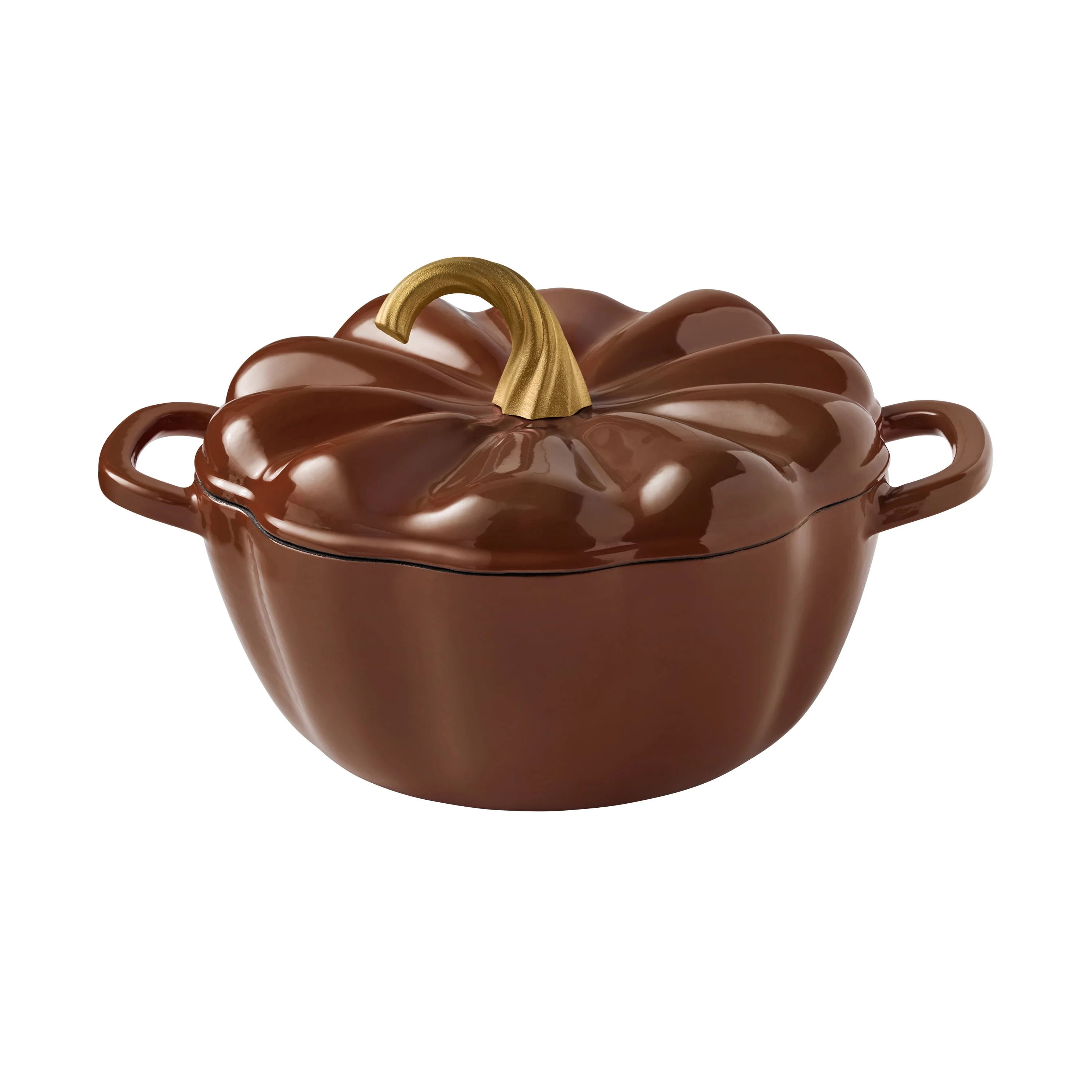 The Pioneer Woman 3.5-Quart Pumpkin Enameled Cast Iron Dutch Oven - Image 2 The Pioneer Woman 3.5-Quart Pumpkin Enameled Cast Iron Dutch Oven - Image 2