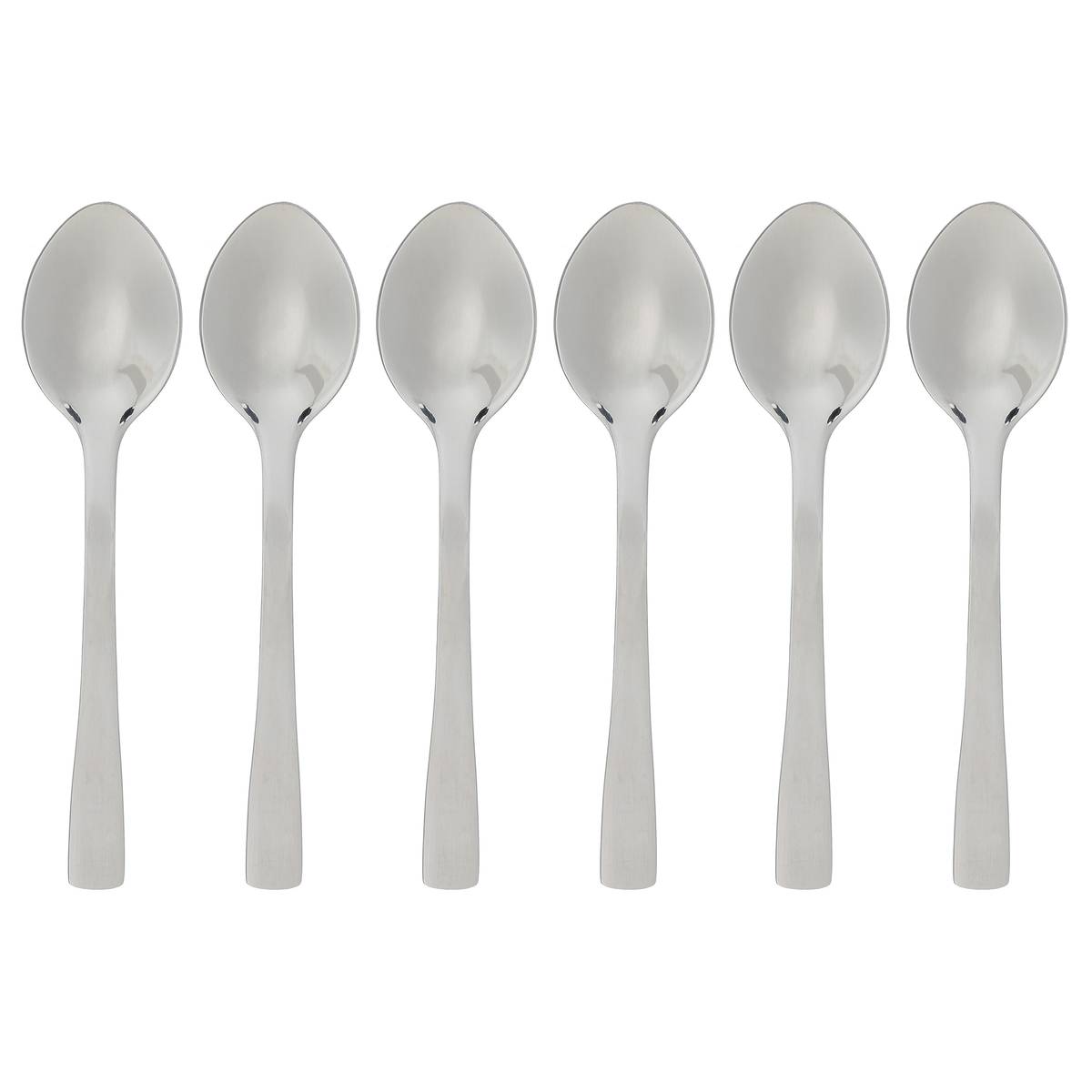 Set of 6 "Nevis" spoons Silver